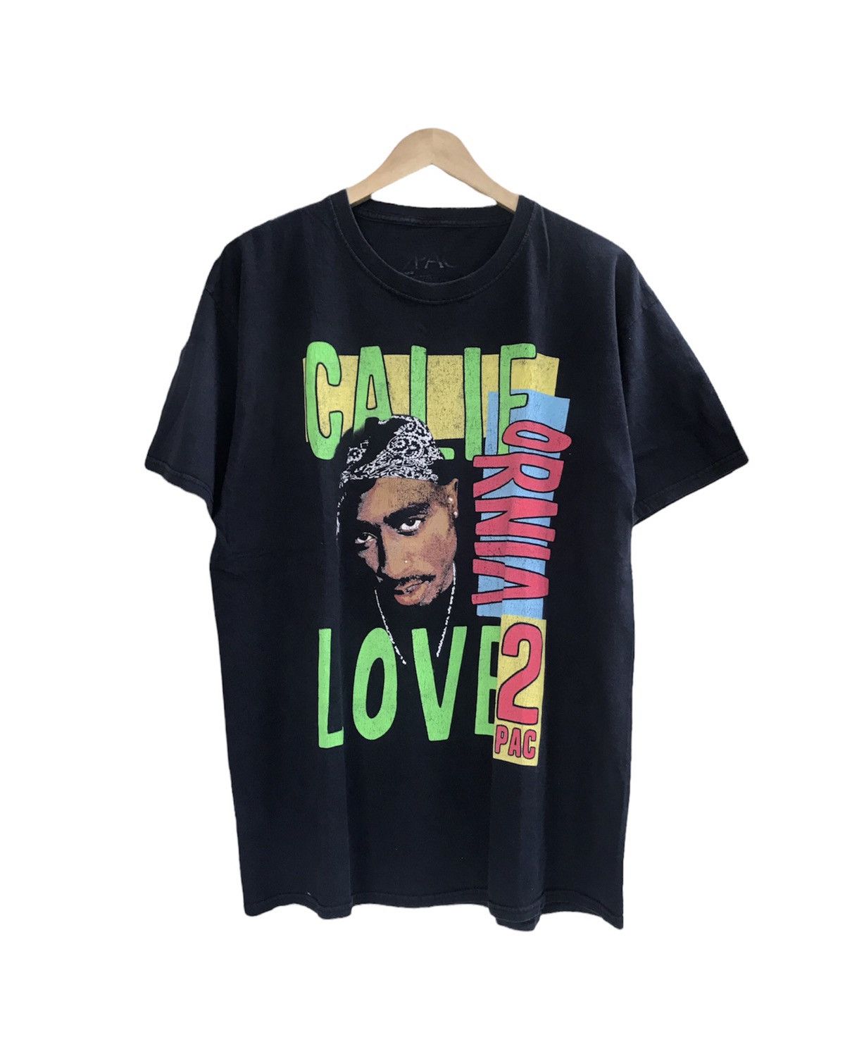 Rap Tees × Vintage Vintage 2pac "California Love 2pac" Size US L / EU 52-54 / 3 - 1 Thumbnail