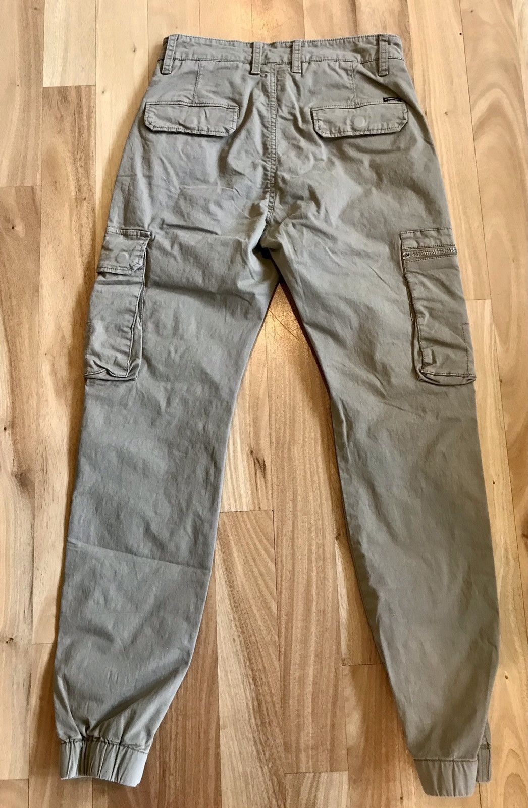 Vintage Vintage Jogger Style Tan Cargo Pants 32w Size US 32 / EU 48 - 5 Thumbnail