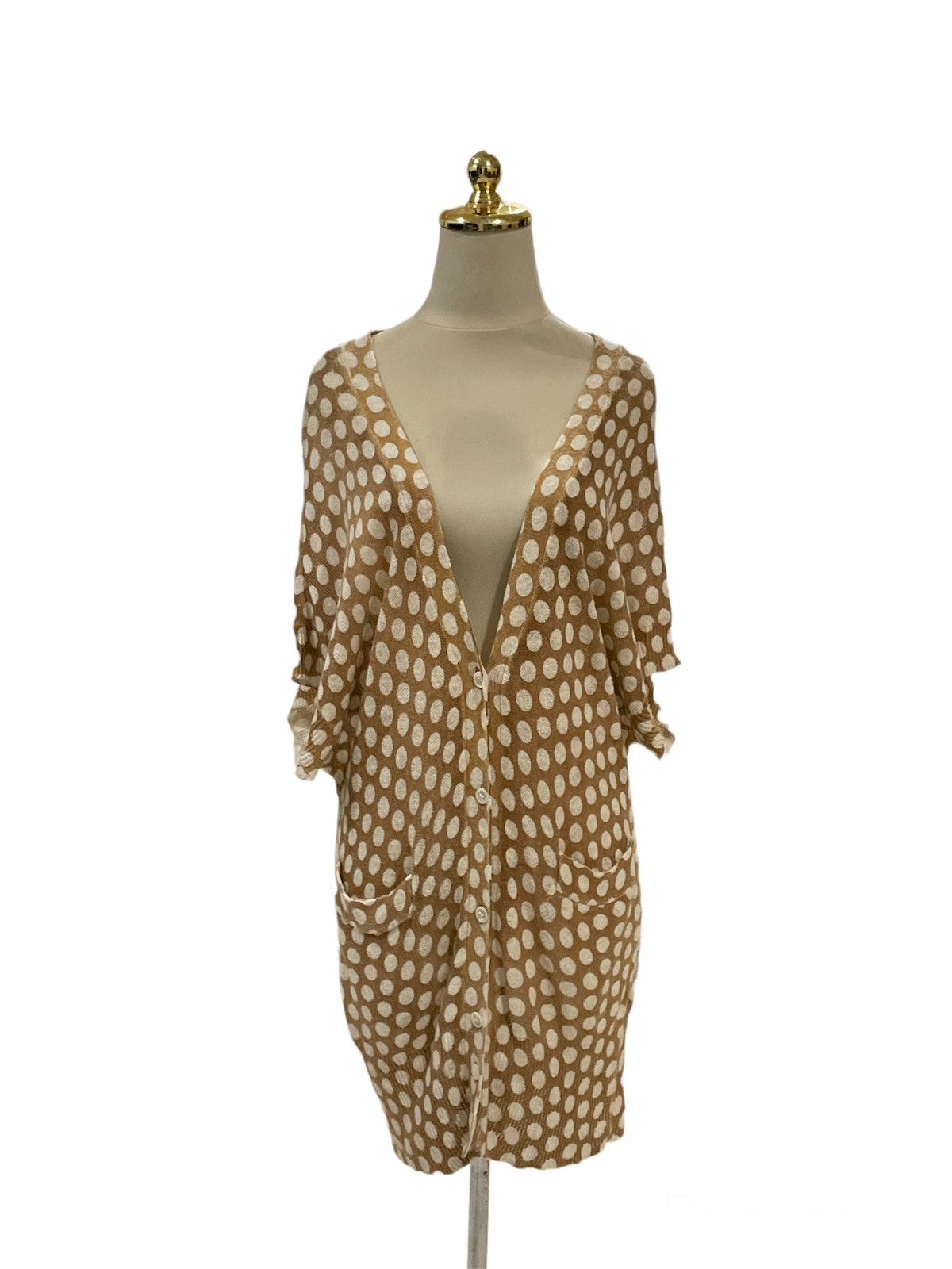 Issey Miyake × Japanese Brand × mercibeaucoup MERCIBEAUCOUP Summer Knitted Cardigan Size ONE SIZE - 2 Thumbnail