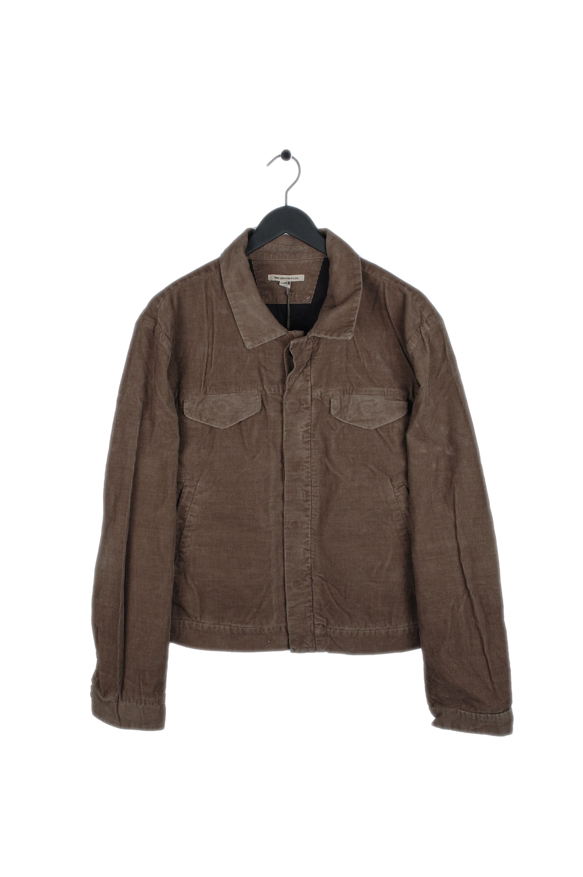 image of New John Varvatos Corduroy Denim Jacket in Brown, Men's (Size XL)