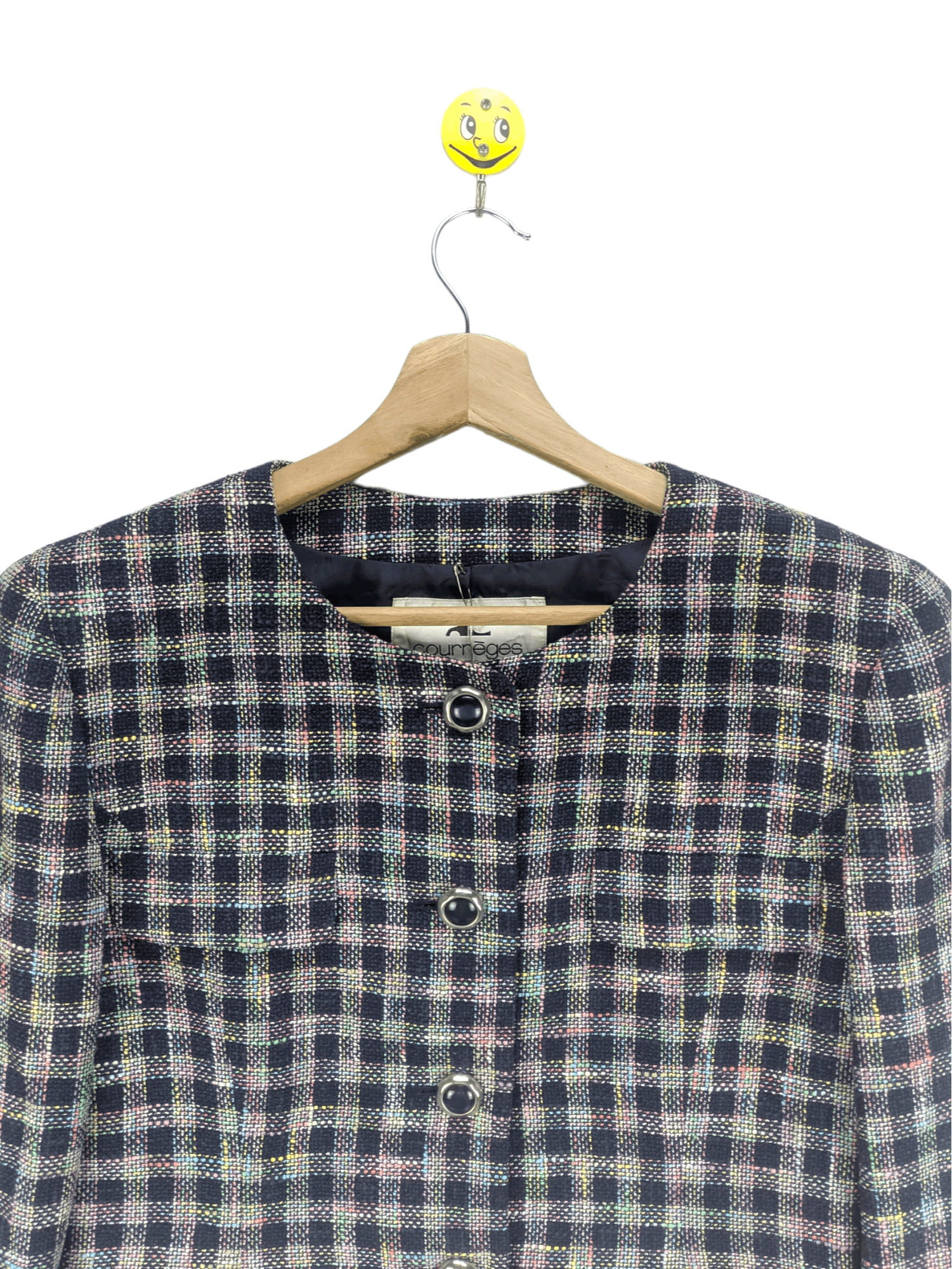 Courreges Steals🔥Cropped Wool Coat Jacket by Courreges Size S / US 4 / IT 40 - 8 Thumbnail