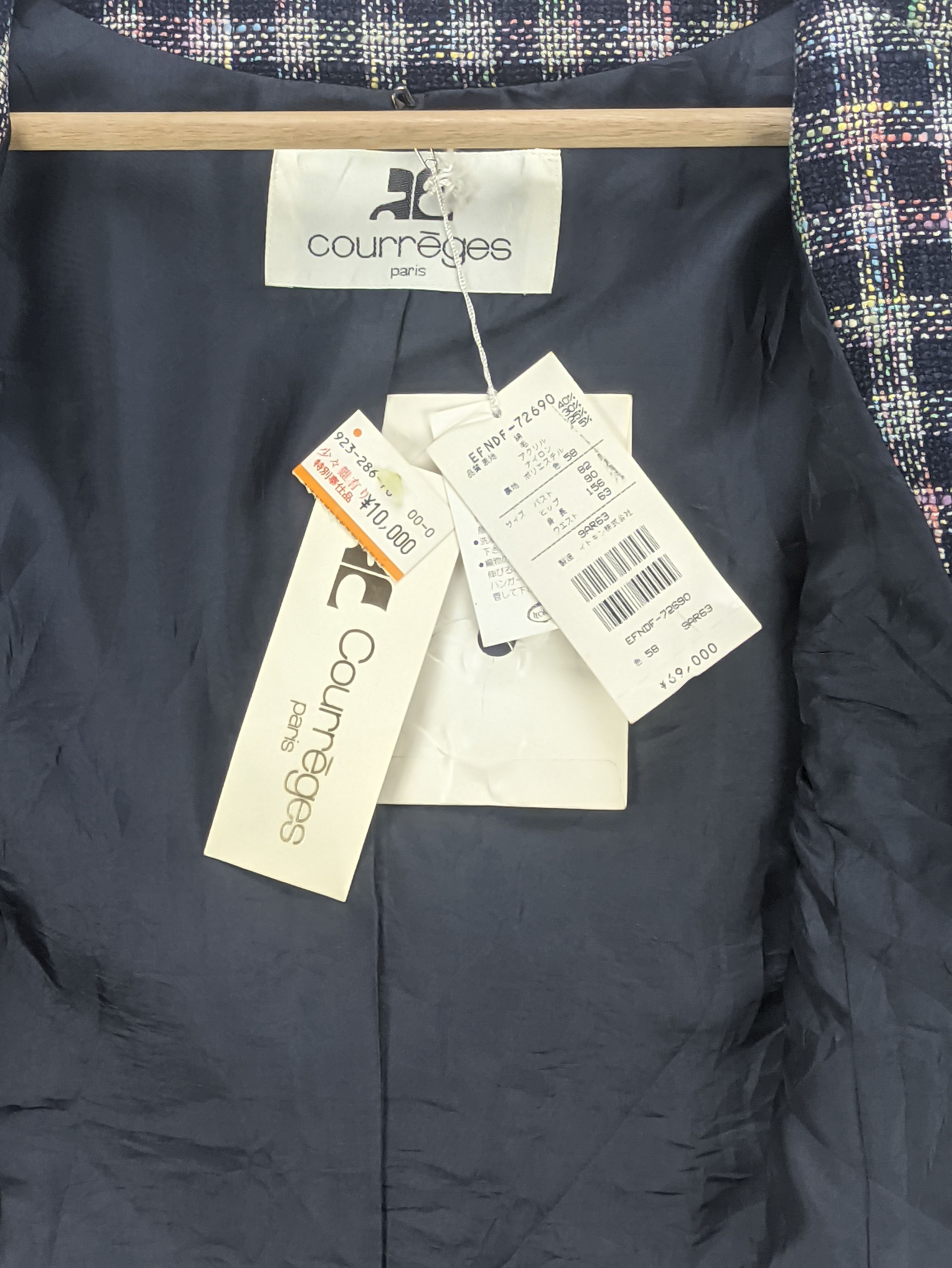 Courreges Steals🔥Cropped Wool Coat Jacket by Courreges Size S / US 4 / IT 40 - 4 Thumbnail