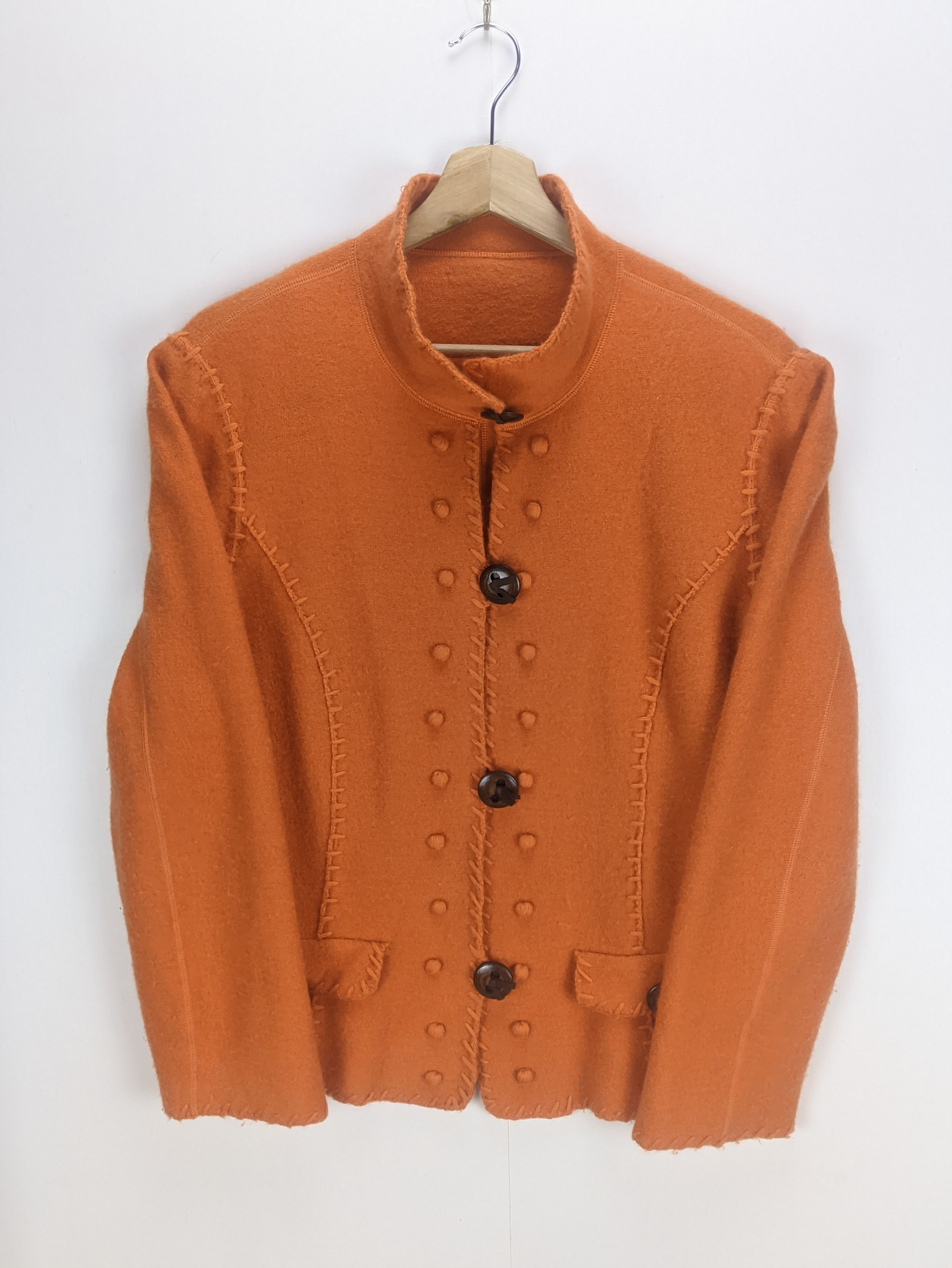 Japanese Brand Steals🔥Coat Jacket Button Up by Lapine Rougue Size M / US 6-8 / IT 42-44 - 7 Thumbnail