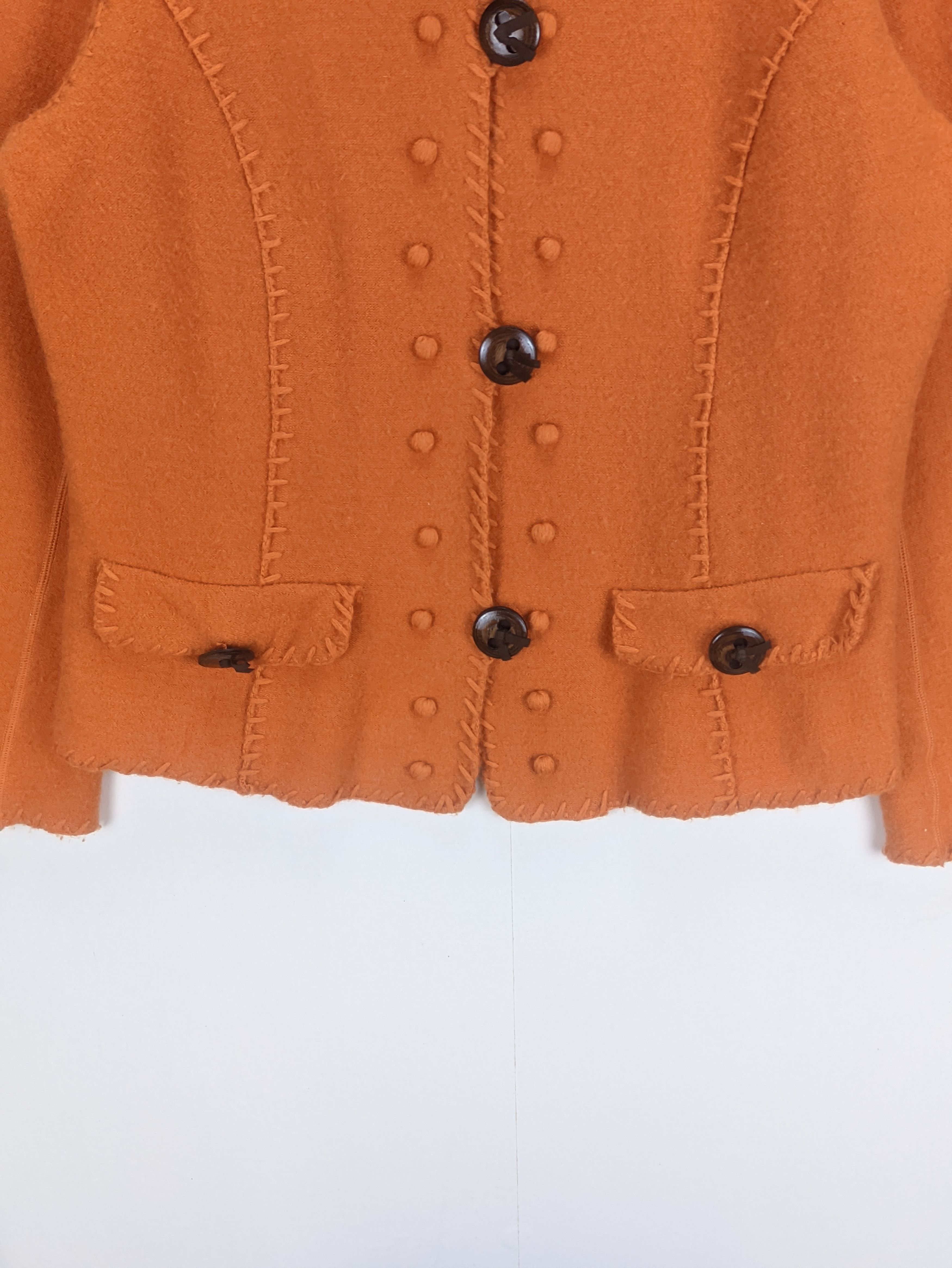 Japanese Brand Steals🔥Coat Jacket Button Up by Lapine Rougue Size M / US 6-8 / IT 42-44 - 6 Thumbnail