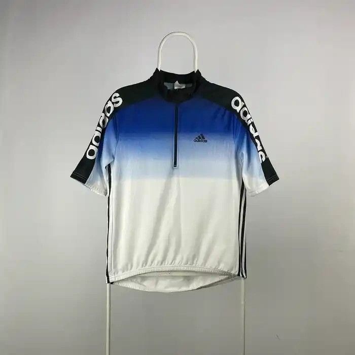Adidas Adidas jersey cycle racing size Large vintage band tee Size US L / EU 52-54 / 3 - 1 Thumbnail
