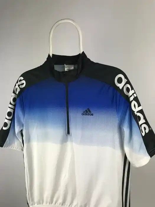Adidas Adidas jersey cycle racing size Large vintage band tee Size US L / EU 52-54 / 3 - 2 Thumbnail