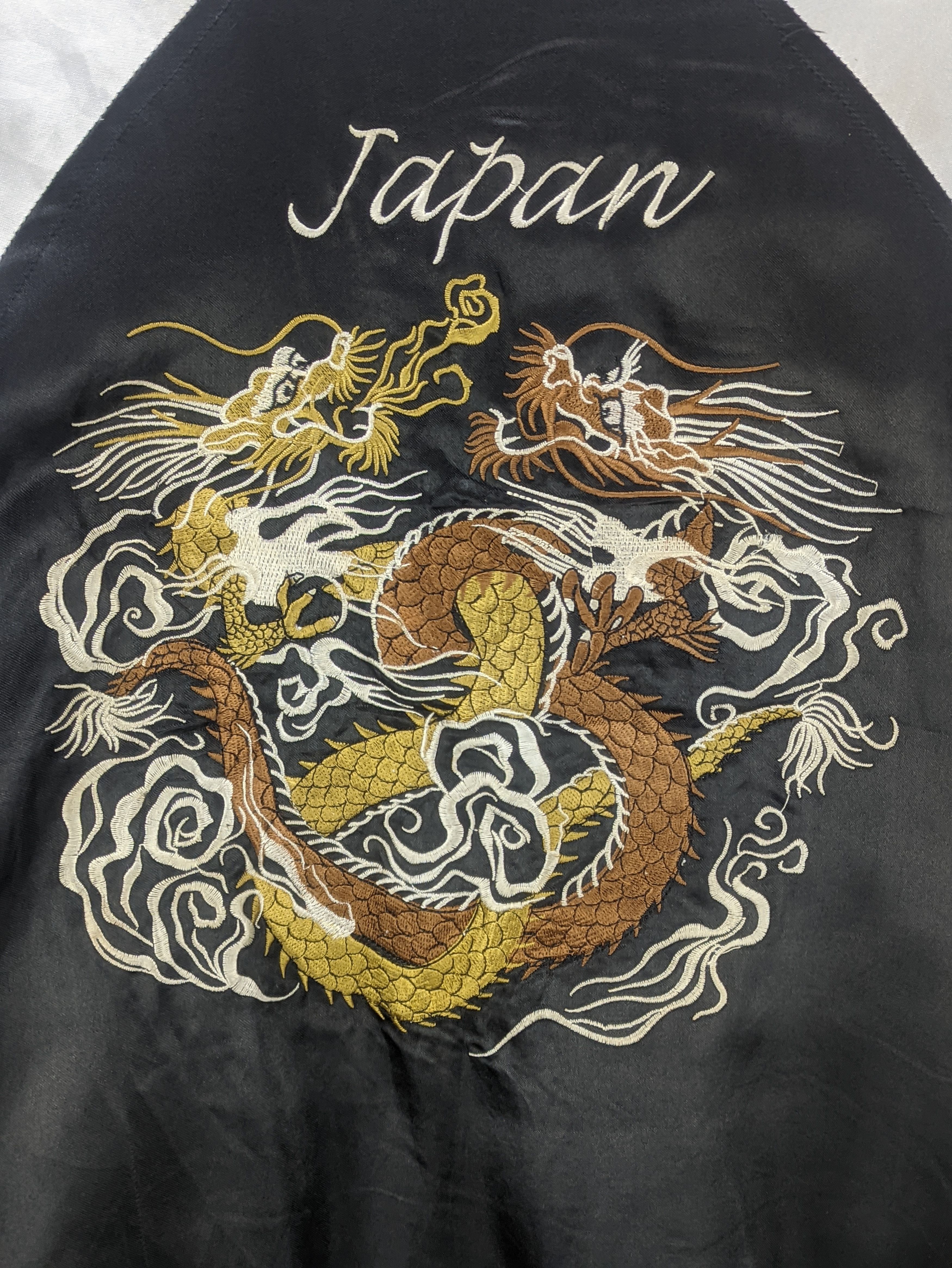 Japanese Brand × Vintage Steals🔥Sukajan Jacket Embroidery Dragon Size US L / EU 52-54 / 3 - 6 Thumbnail
