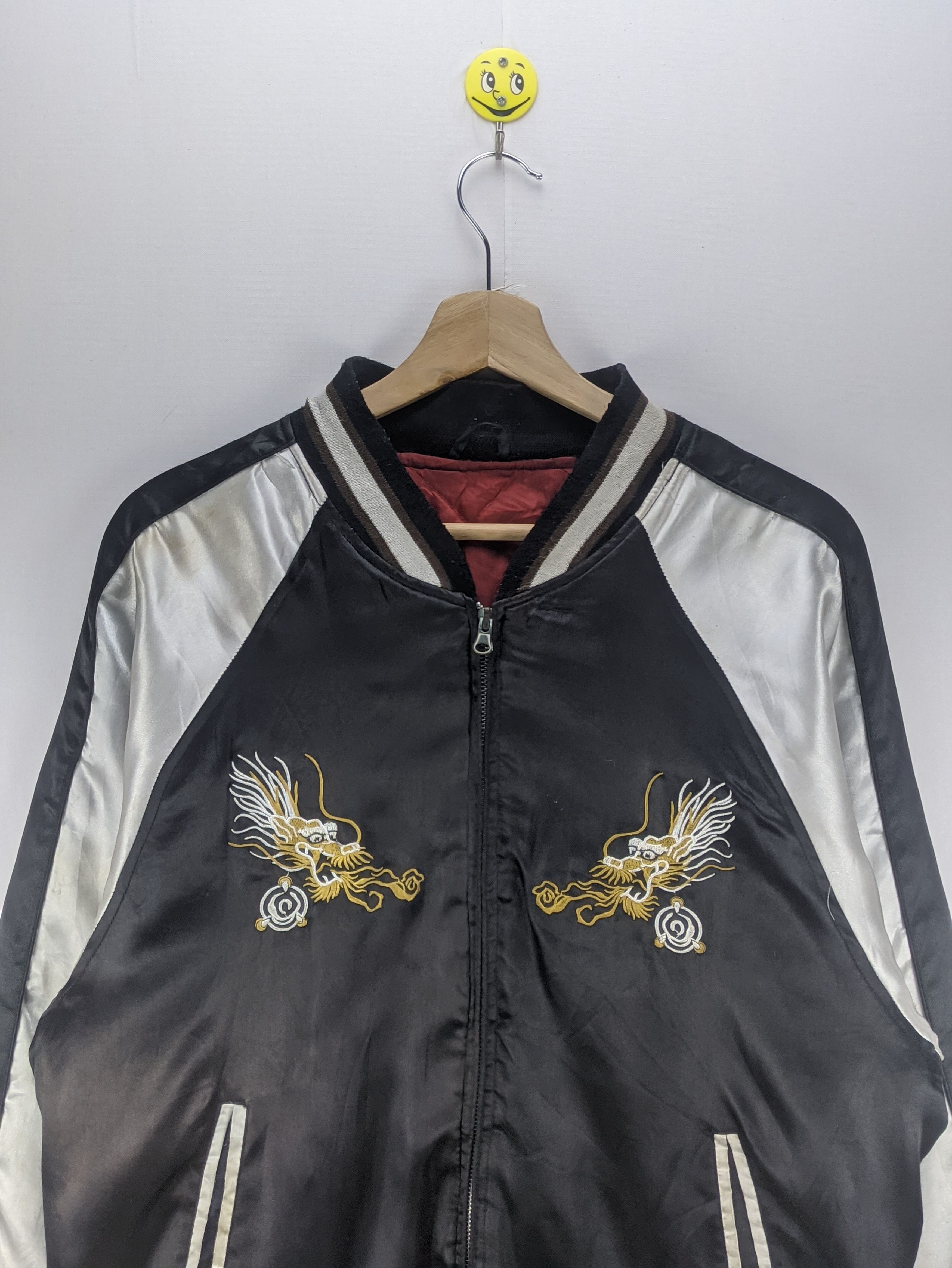 Japanese Brand × Vintage Steals🔥Sukajan Jacket Embroidery Dragon Size US L / EU 52-54 / 3 - 8 Thumbnail