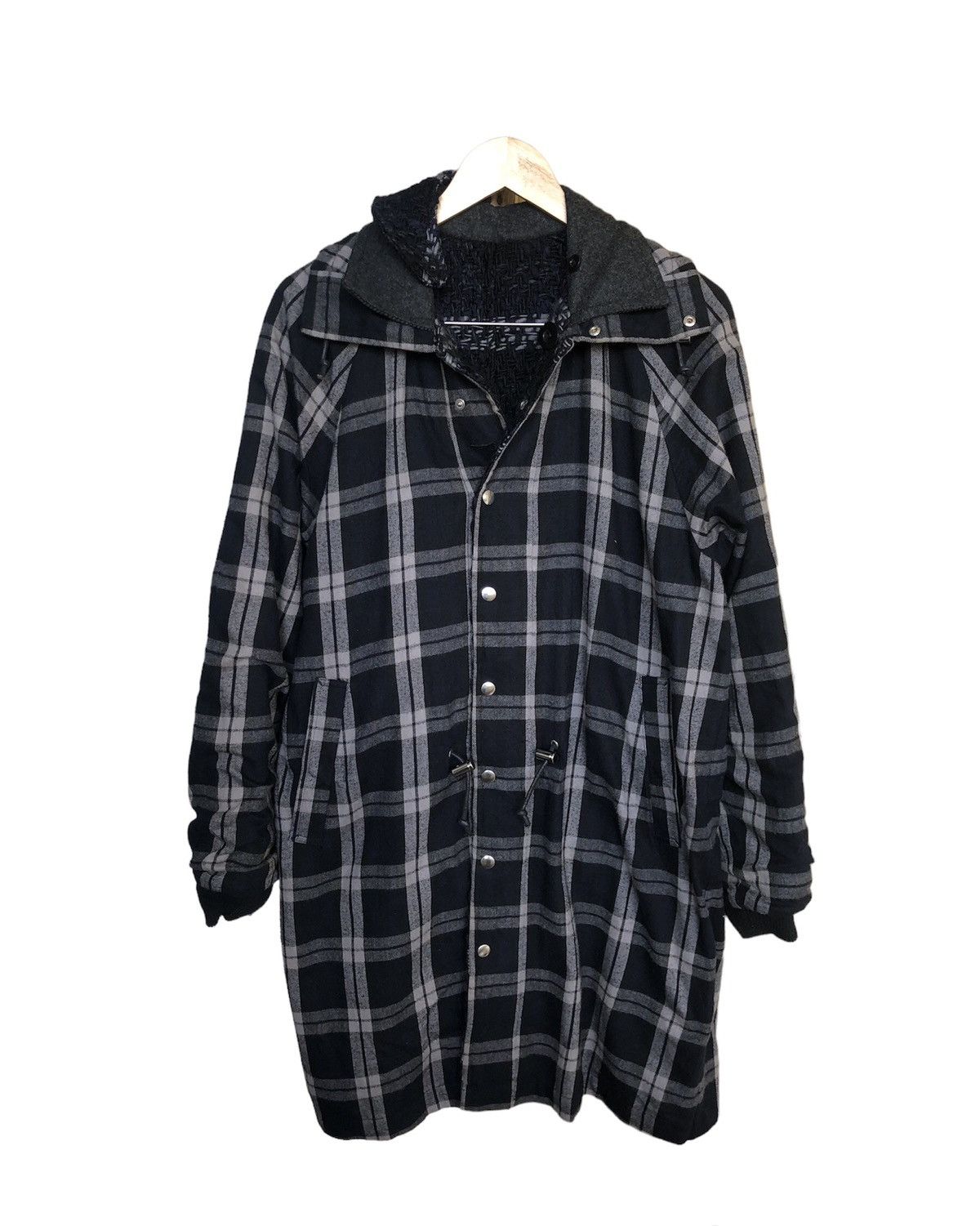 Sacai Rare❗️Sacai Chitose Abe's Reversible Knit Wool Coat Size US S / EU 44-46 / 1 - 2 Thumbnail