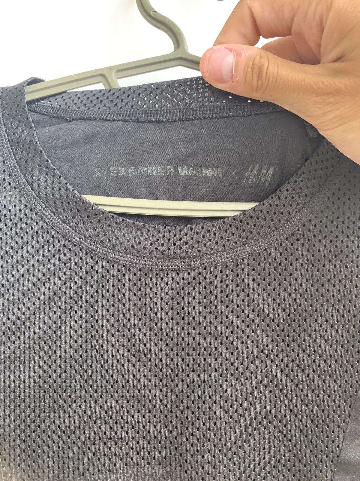Alexander Wang × H&M Alexander Wang x H&M Mesh Longsleeve Shirt Size US S / EU 44-46 / 1 - 3 Thumbnail