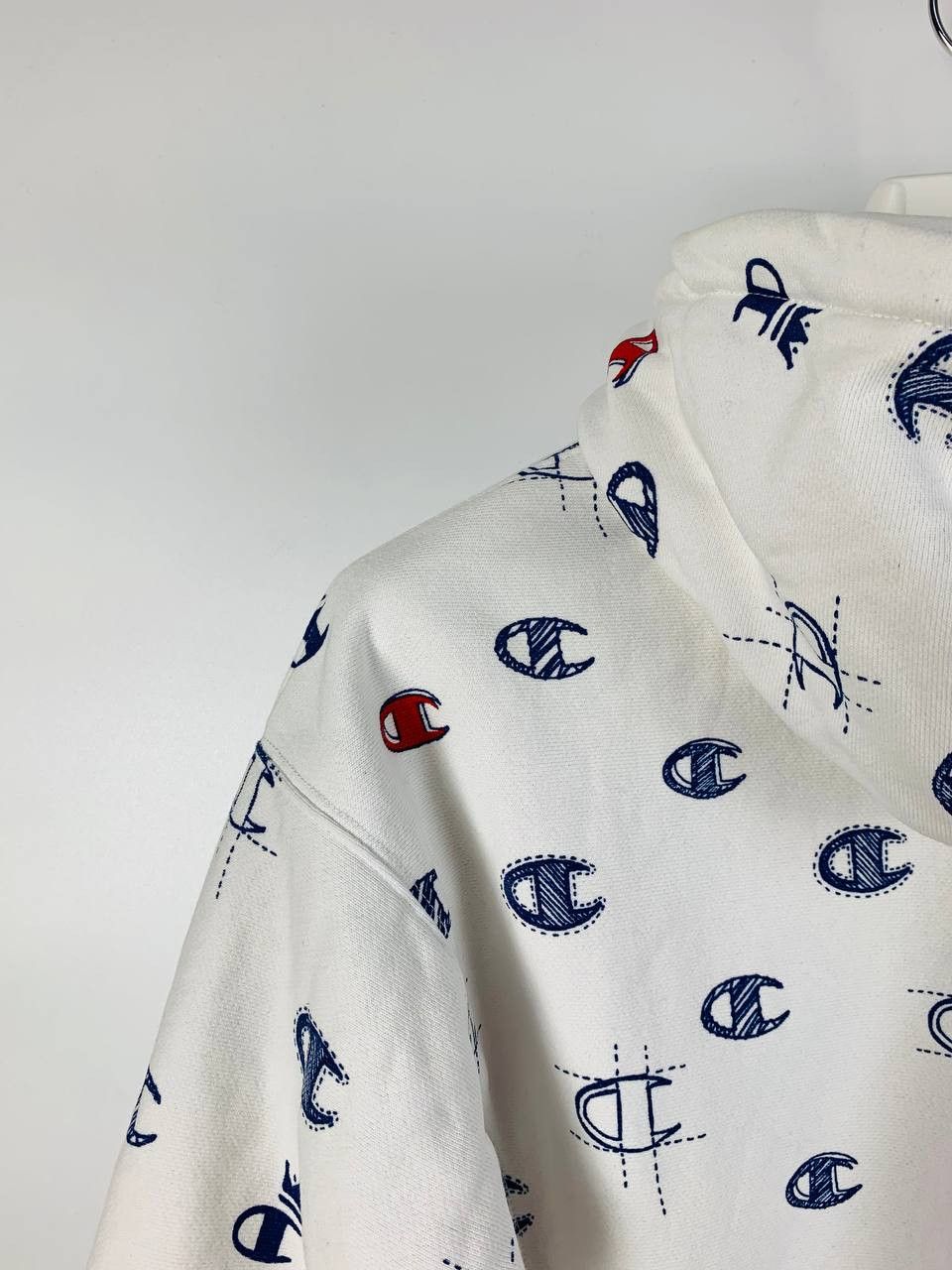 Champion Champion hoodie monogram white S Size S / US 4 / IT 40 - 8 Thumbnail