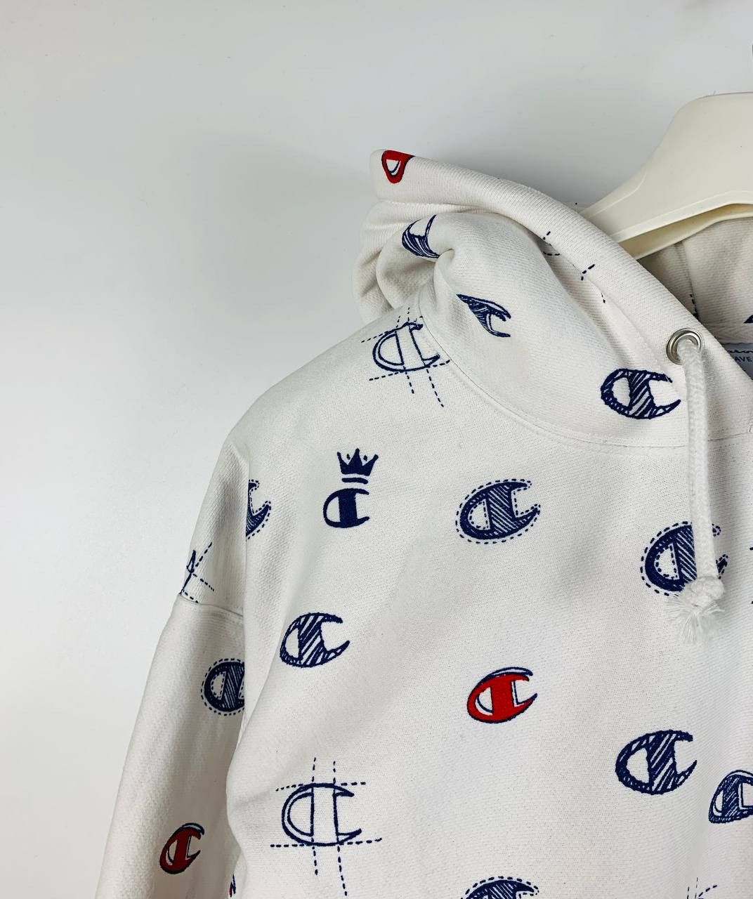 Champion Champion hoodie monogram white S Size S / US 4 / IT 40 - 2 Thumbnail