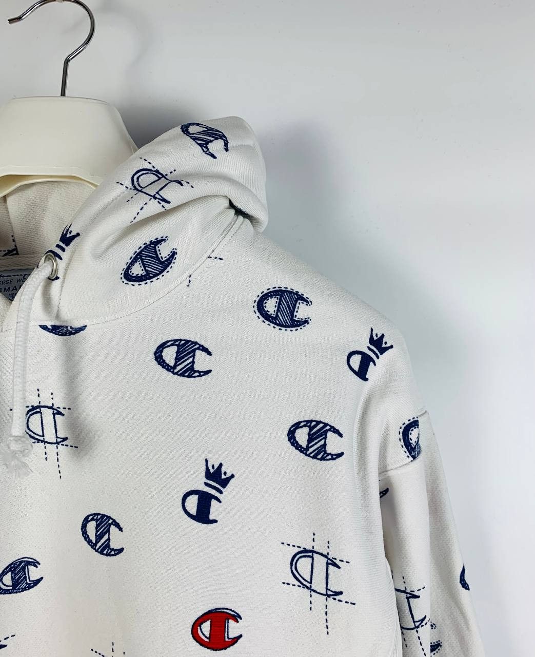 Champion Champion hoodie monogram white S Size S / US 4 / IT 40 - 3 Thumbnail