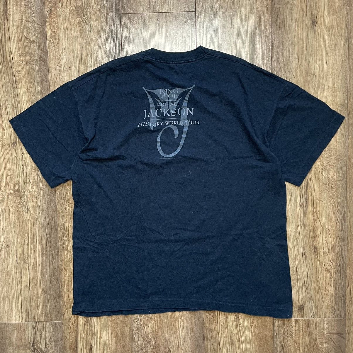 Band Tees × Michael Jackson × Vintage Vintage 90s Michael Jackson’s Ghosts King Of POP 1996 Tee Size US XL / EU 56 / 4 - 2 Thumbnail