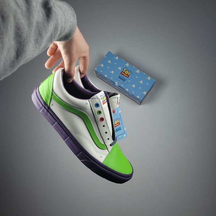 Vans old cheap skool buzz lightyear