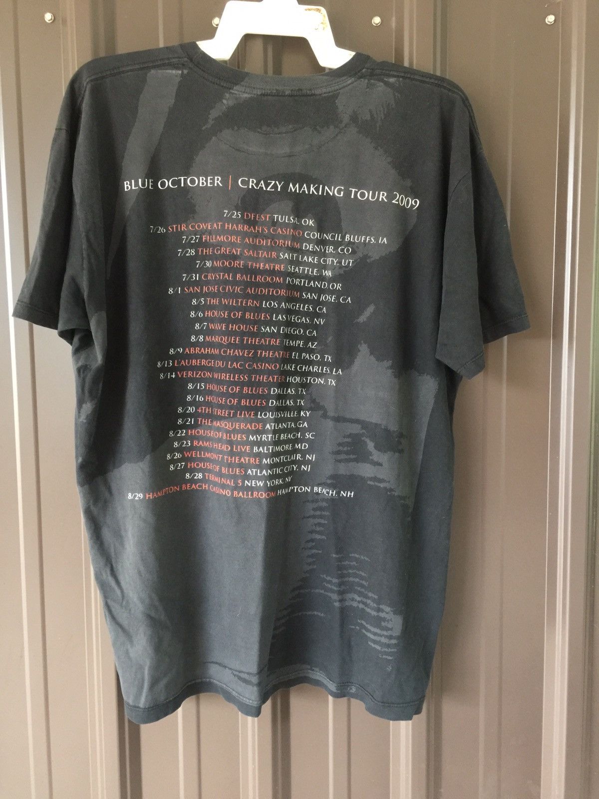 Band Tees Blue October Rock Band Tee Size US L / EU 52-54 / 3 - 1 Thumbnail