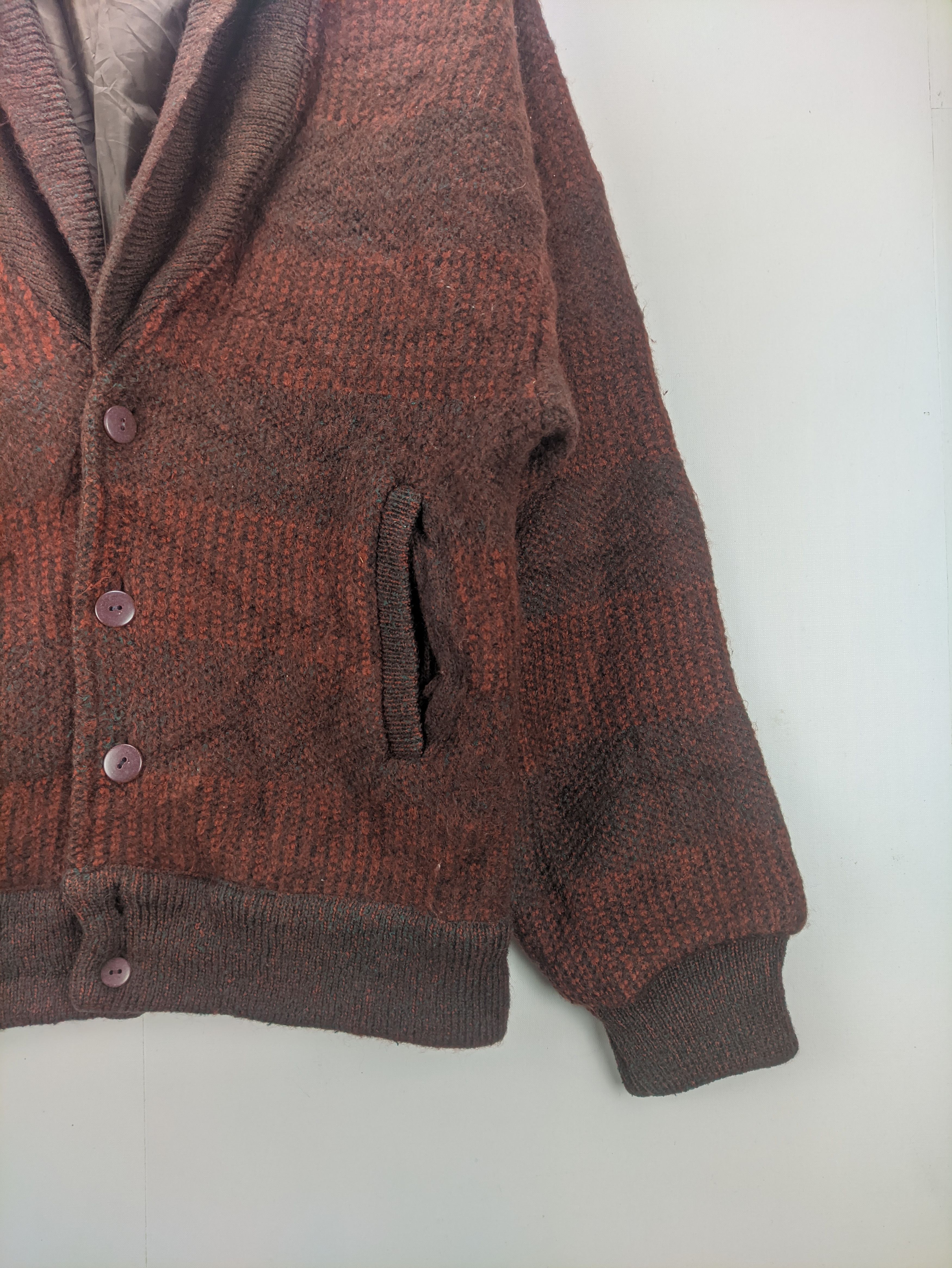 Japanese Brand Steals🔥Vintage Knit Cardigan Jacket by Cross Boutique Size US M / EU 48-50 / 2 - 2 Thumbnail
