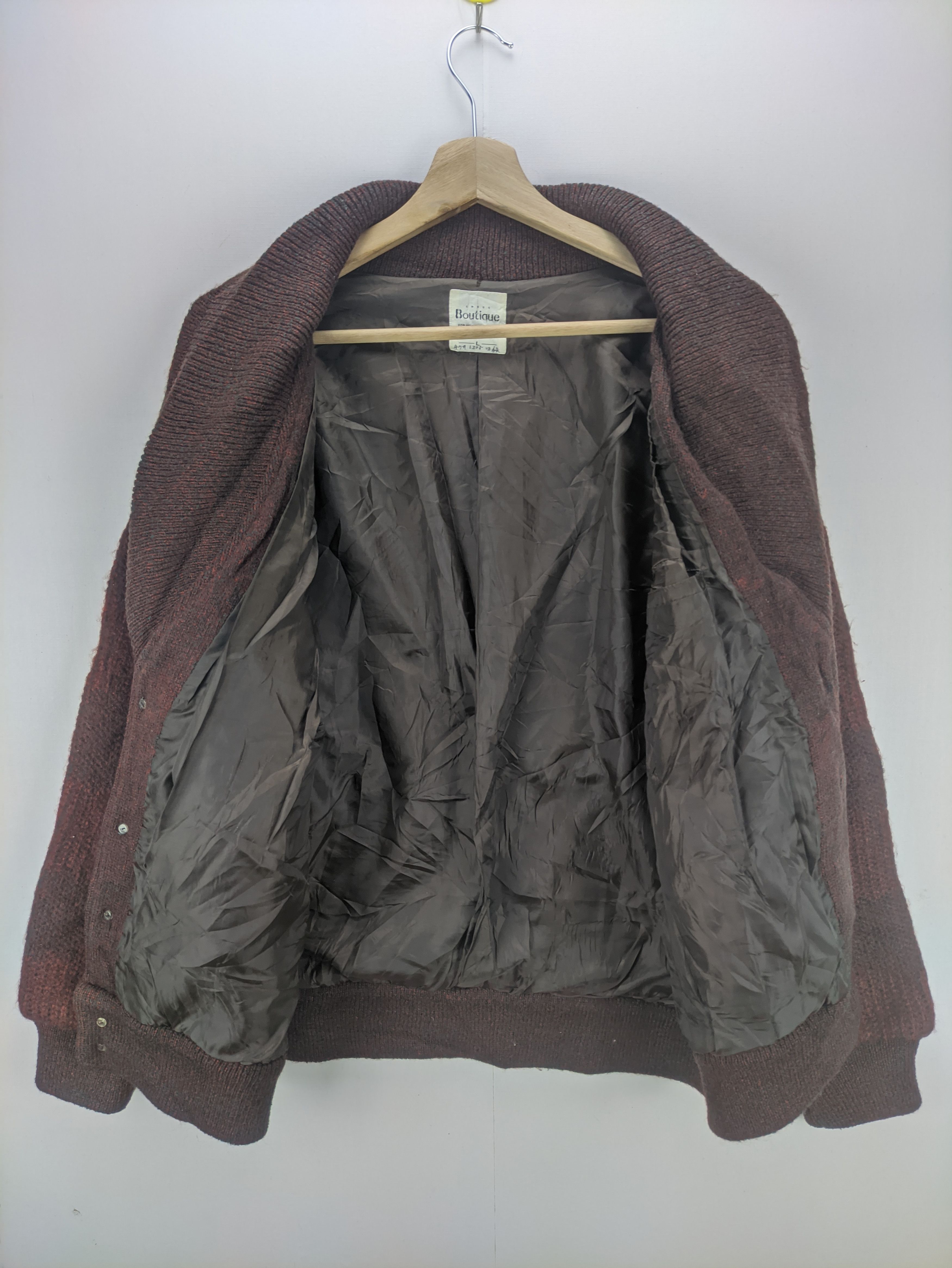 Japanese Brand Steals🔥Vintage Knit Cardigan Jacket by Cross Boutique Size US M / EU 48-50 / 2 - 5 Thumbnail