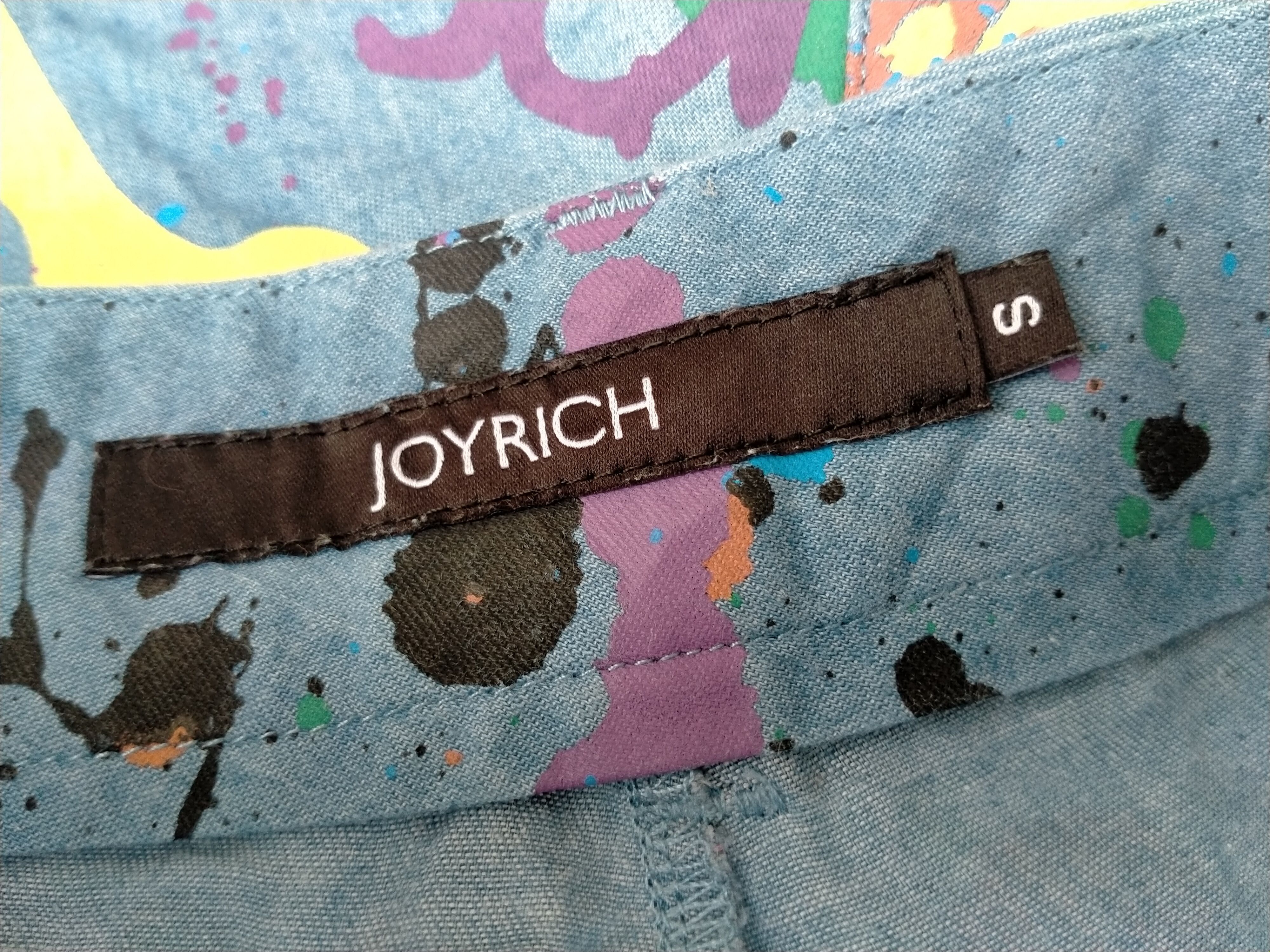 Joyrich ⚡️Rare⚡️ Joyrich Paint Splatter Shorts Size US 30 / EU 46 - 5 Thumbnail