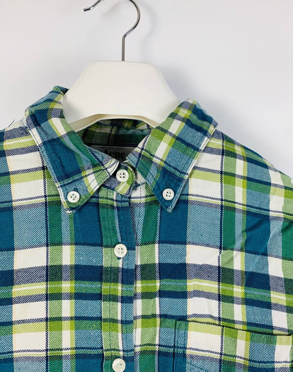 Acne Studios Acne shirt button ups multi cotton 36 Size US S / EU 44-46 / 1 - 2 Thumbnail