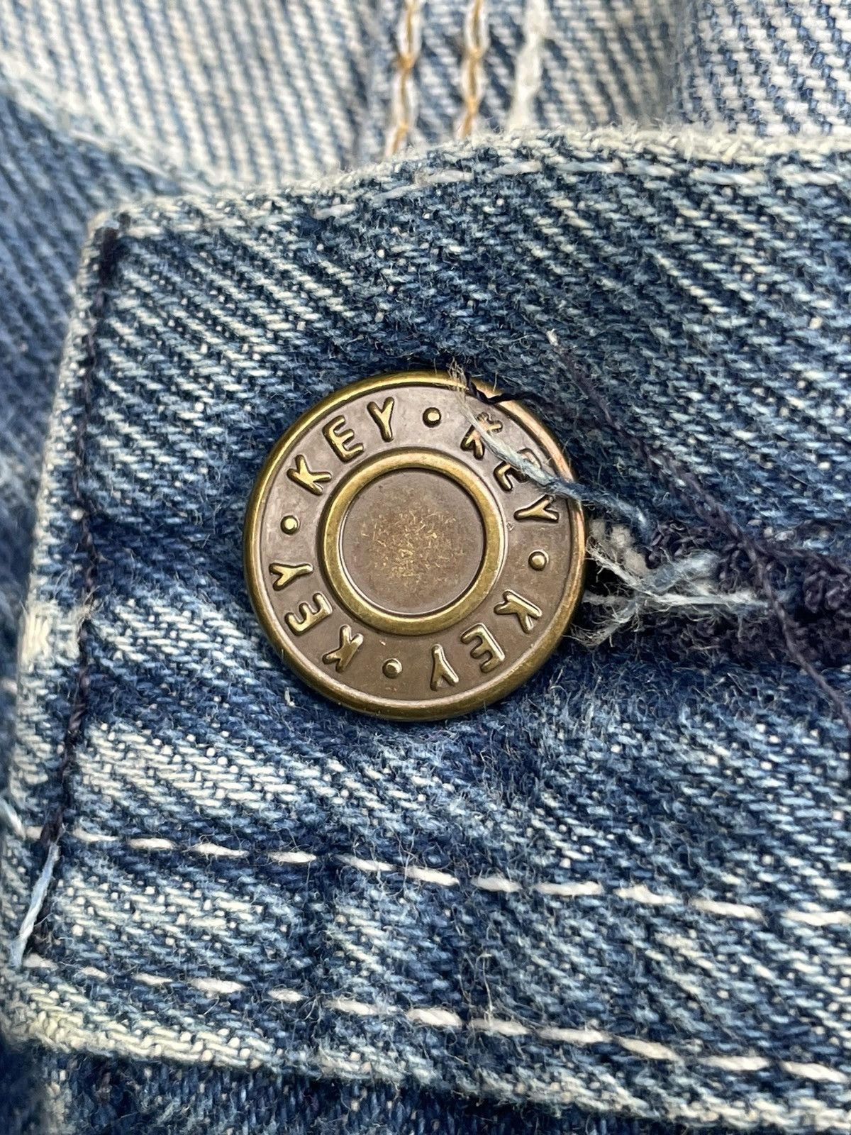 Vintage Vintage 70’s KEY Work Denim Size US 38 / EU 54 - 16 Thumbnail