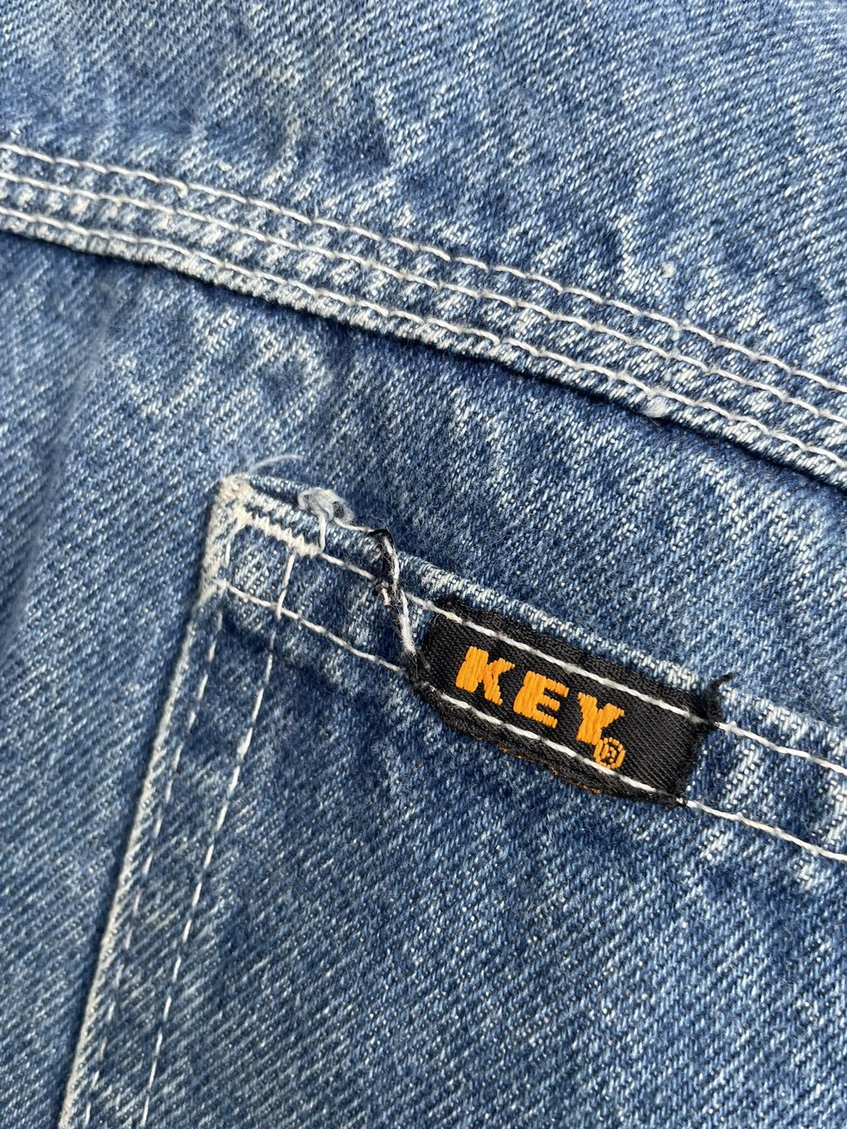 Vintage Vintage 70’s KEY Work Denim Size US 38 / EU 54 - 11 Thumbnail
