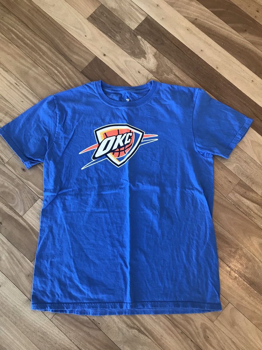 Vintage Vintage OKC Thunder Blue T-Shirt Size US L / EU 52-54 / 3 - 1 Thumbnail