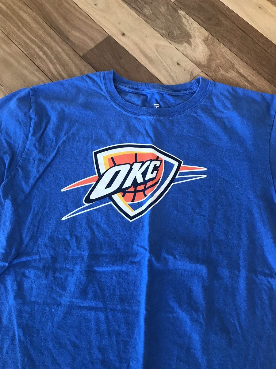 Vintage Vintage OKC Thunder Blue T-Shirt Size US L / EU 52-54 / 3 - 2 Thumbnail