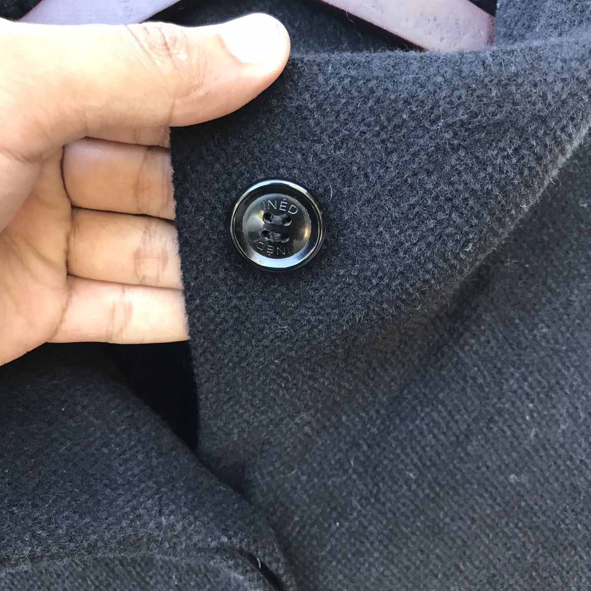 Yohji Yamamoto INED Yohji Yamamoto Made In Japan Wool Belted Coat Size US S / EU 44-46 / 1 - 4 Thumbnail