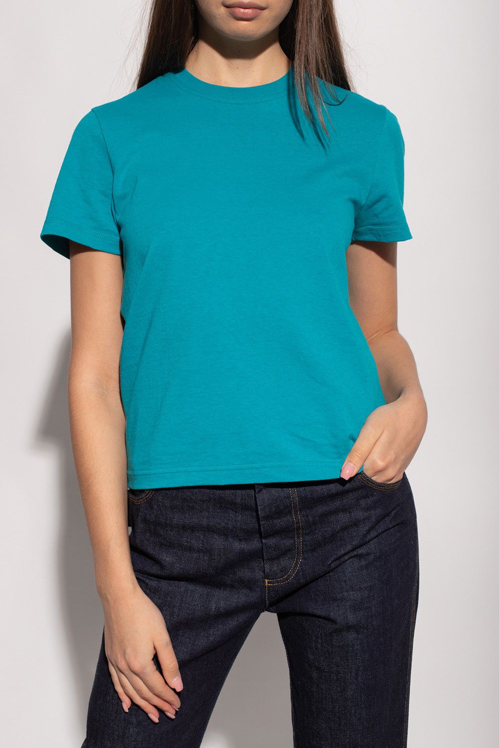 Bottega Veneta Sunrise Light Cotton Logo T-Shirt Size L / US 10 / IT 46 - 8 Thumbnail