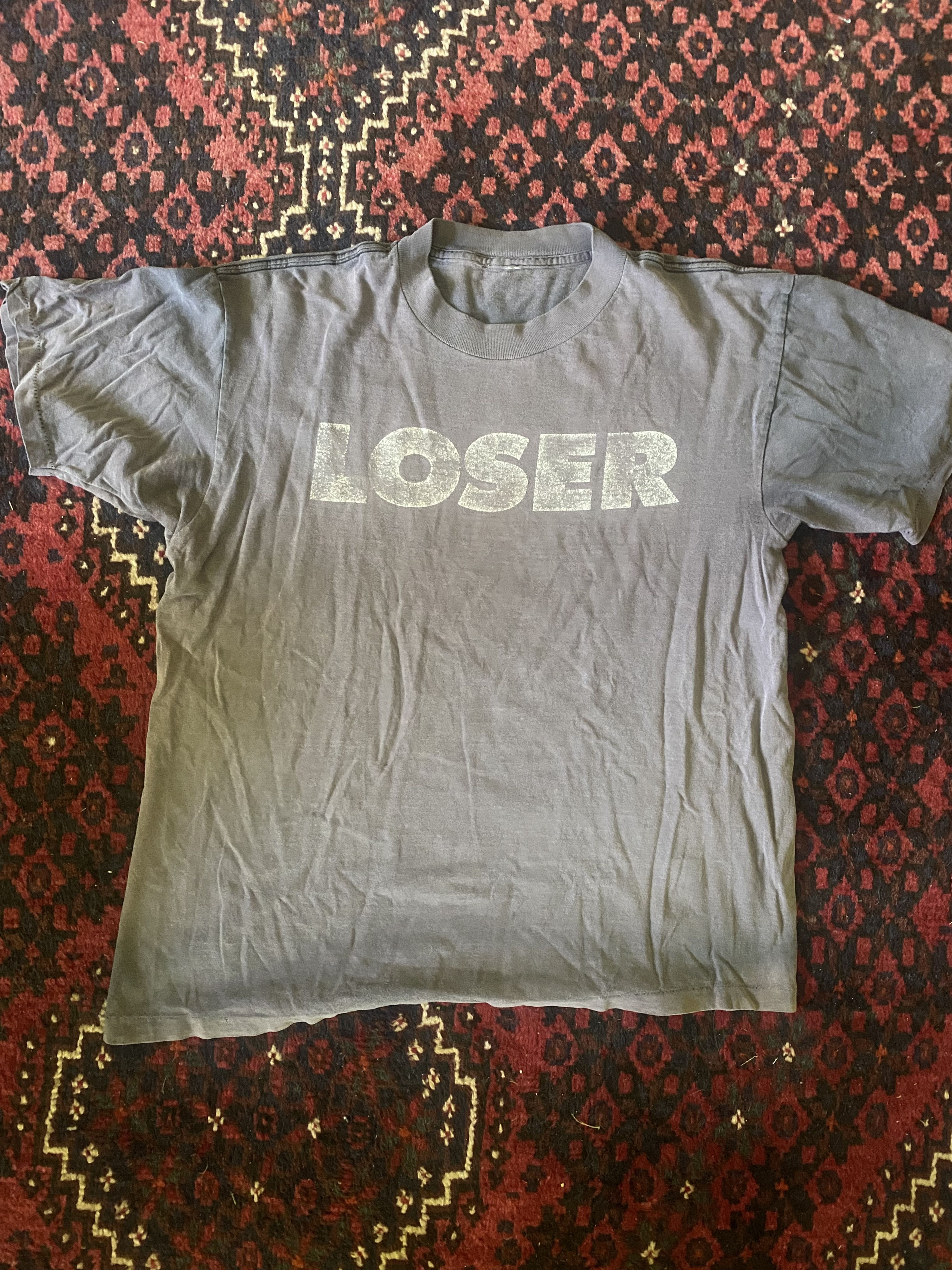 定番の中古商品 SUBPOP/LOSER/リメイクVintageTシャツ