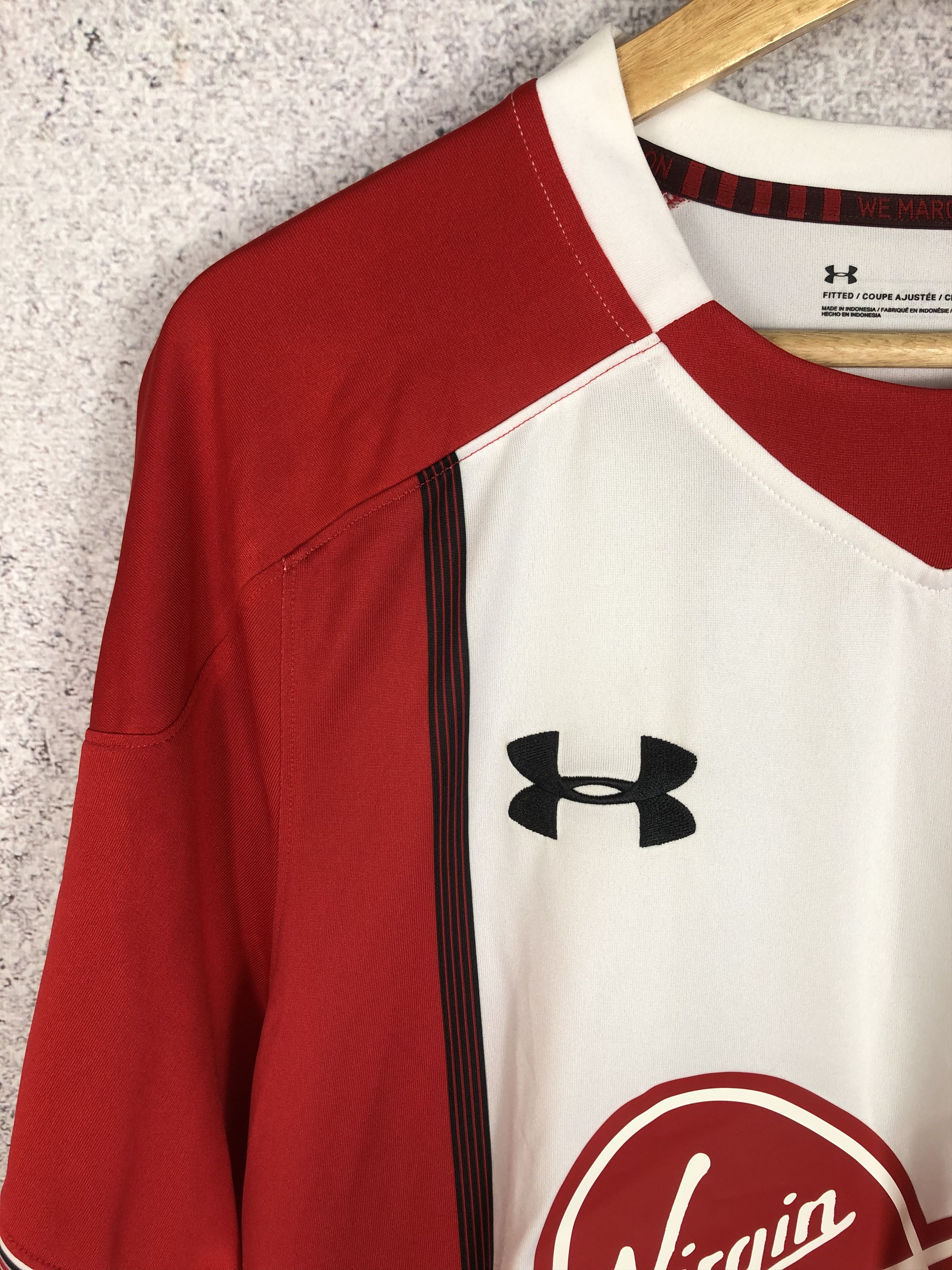Vintage FC Southampton Under Armour Football Shirt Soccer Jersey Size US L / EU 52-54 / 3 - 3 Thumbnail
