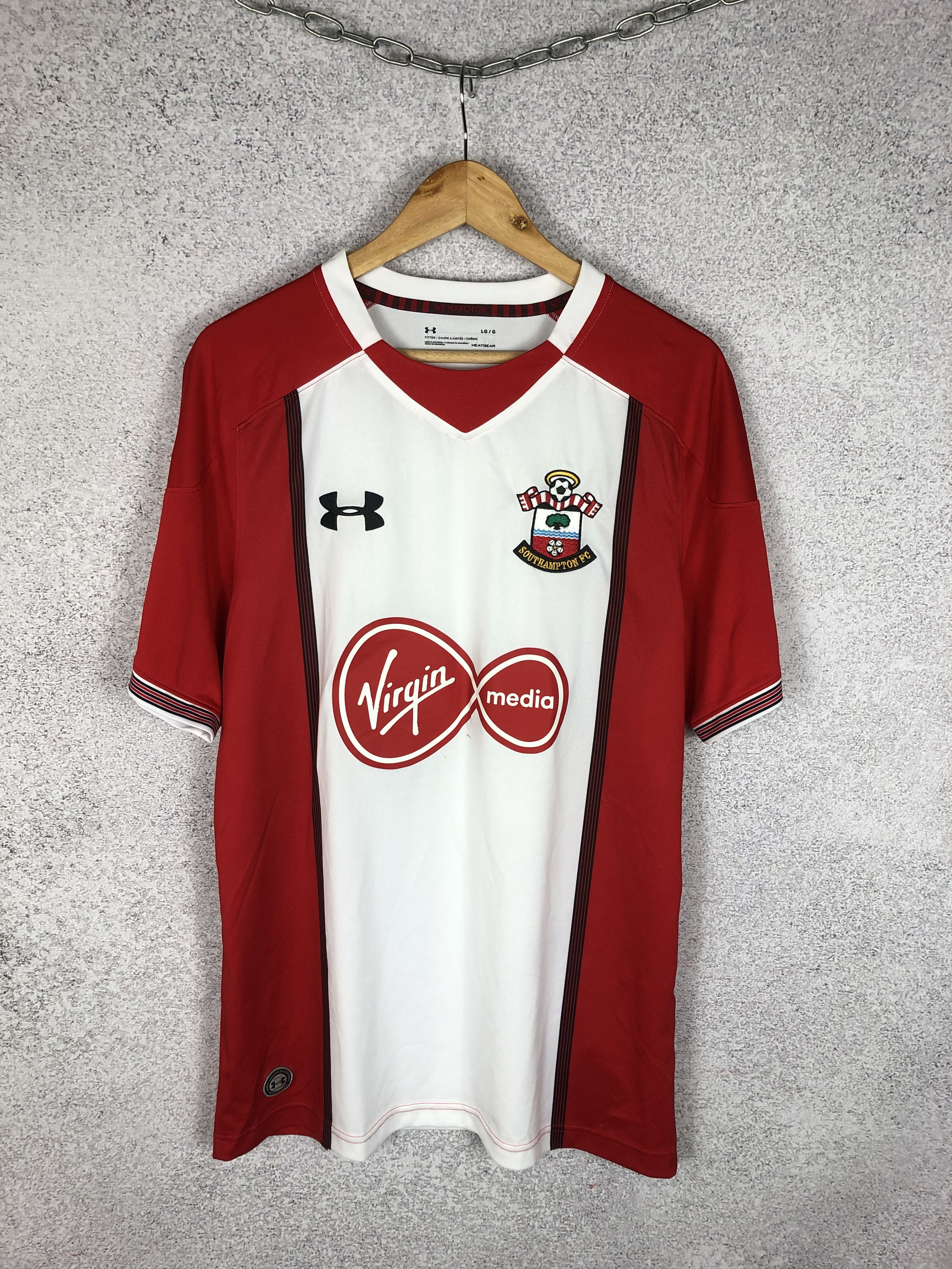 Vintage FC Southampton Under Armour Football Shirt Soccer Jersey Size US L / EU 52-54 / 3 - 1 Thumbnail