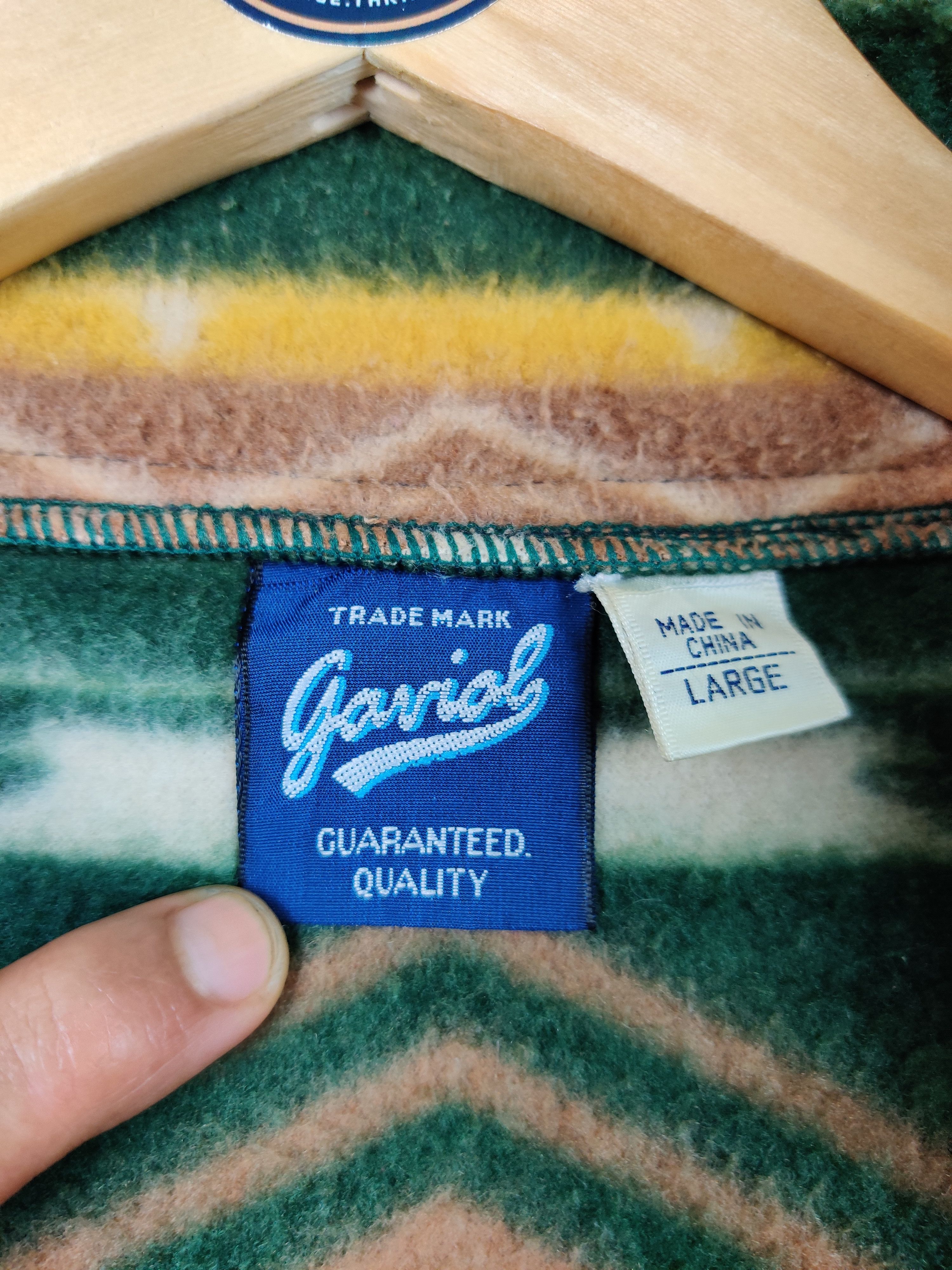 Japanese Brand Vintage Fleece Navajo Jacket By Gavial Size US L / EU 52-54 / 3 - 7 Thumbnail