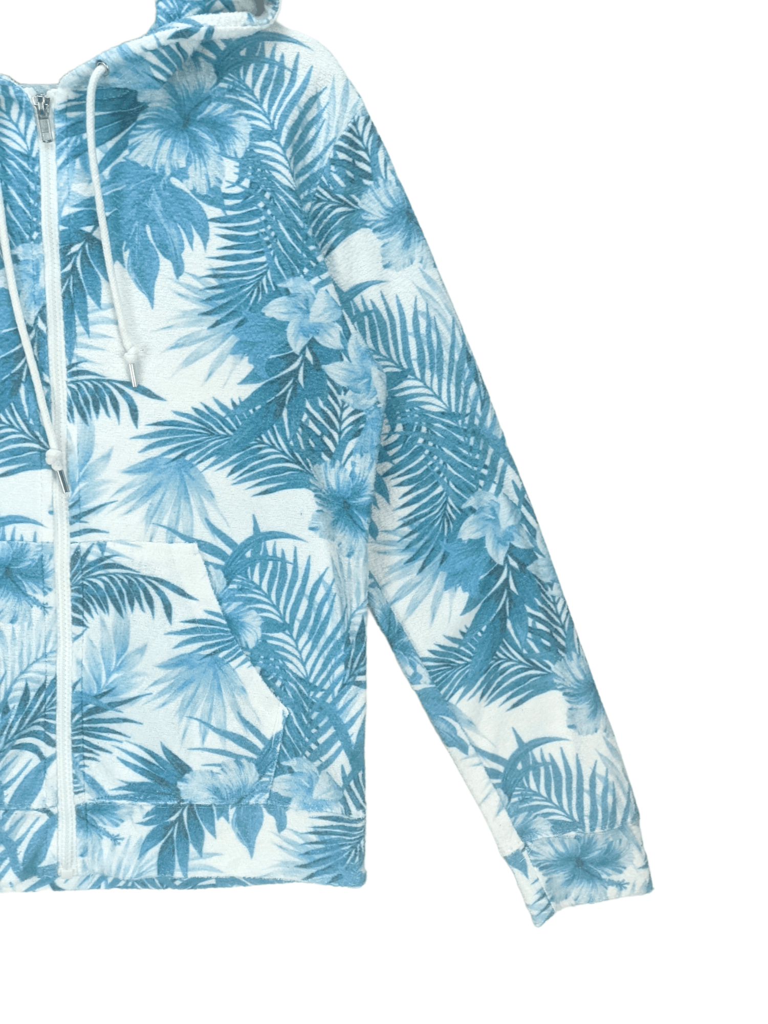 Japanese Brand Steals🔥Hoodie Zipper Leaves Design Hawaii Style Size US M / EU 48-50 / 2 - 5 Thumbnail