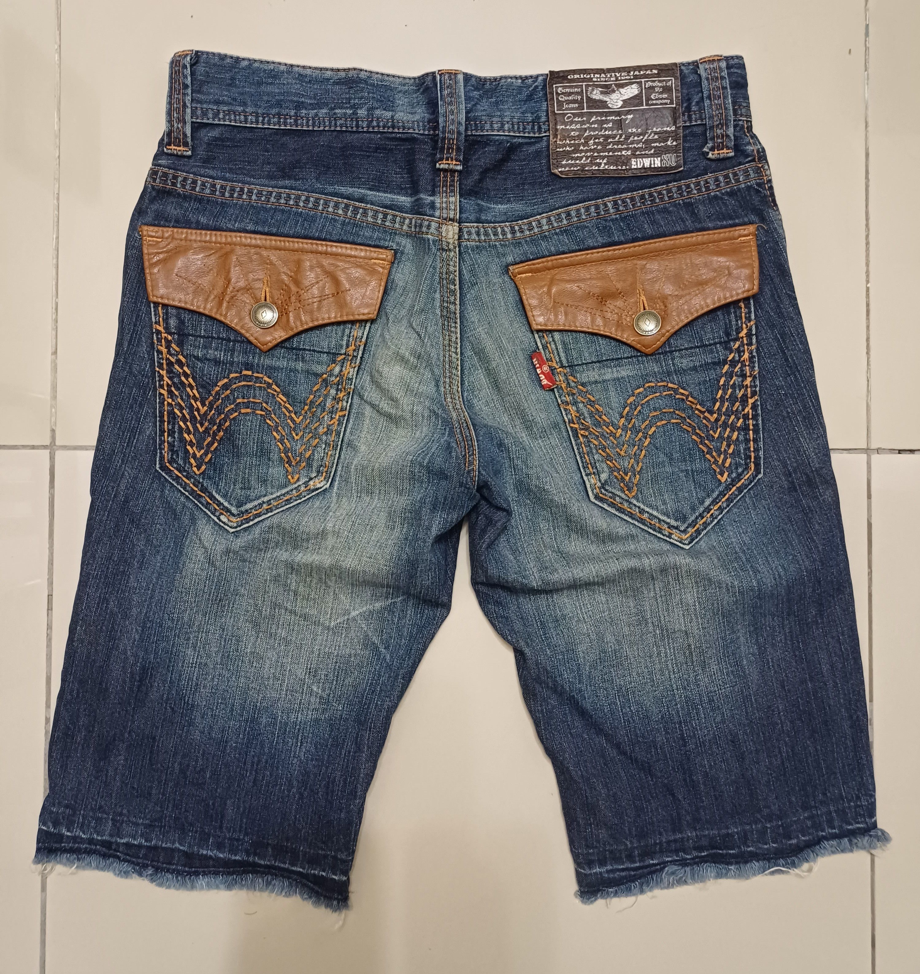 Edwin × Seditionaries Awesowe jort EDWIN Jeans.. Size US 30 / EU 46 - 1 Thumbnail
