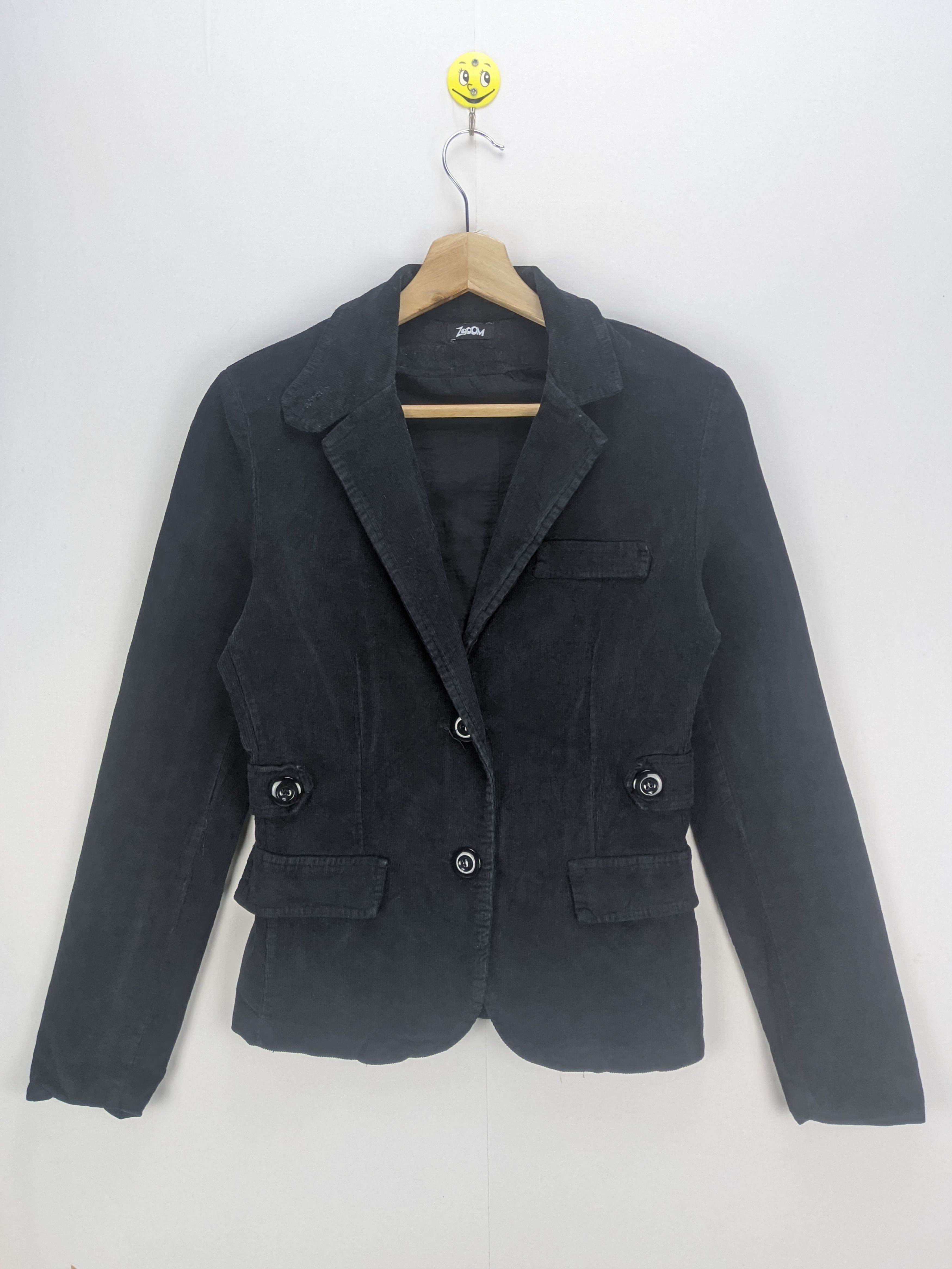 Vintage Steals🔥Vintage Corduroy Coat Jacket by Zooom Italy Size S / US 4 / IT 40 - 1 Thumbnail