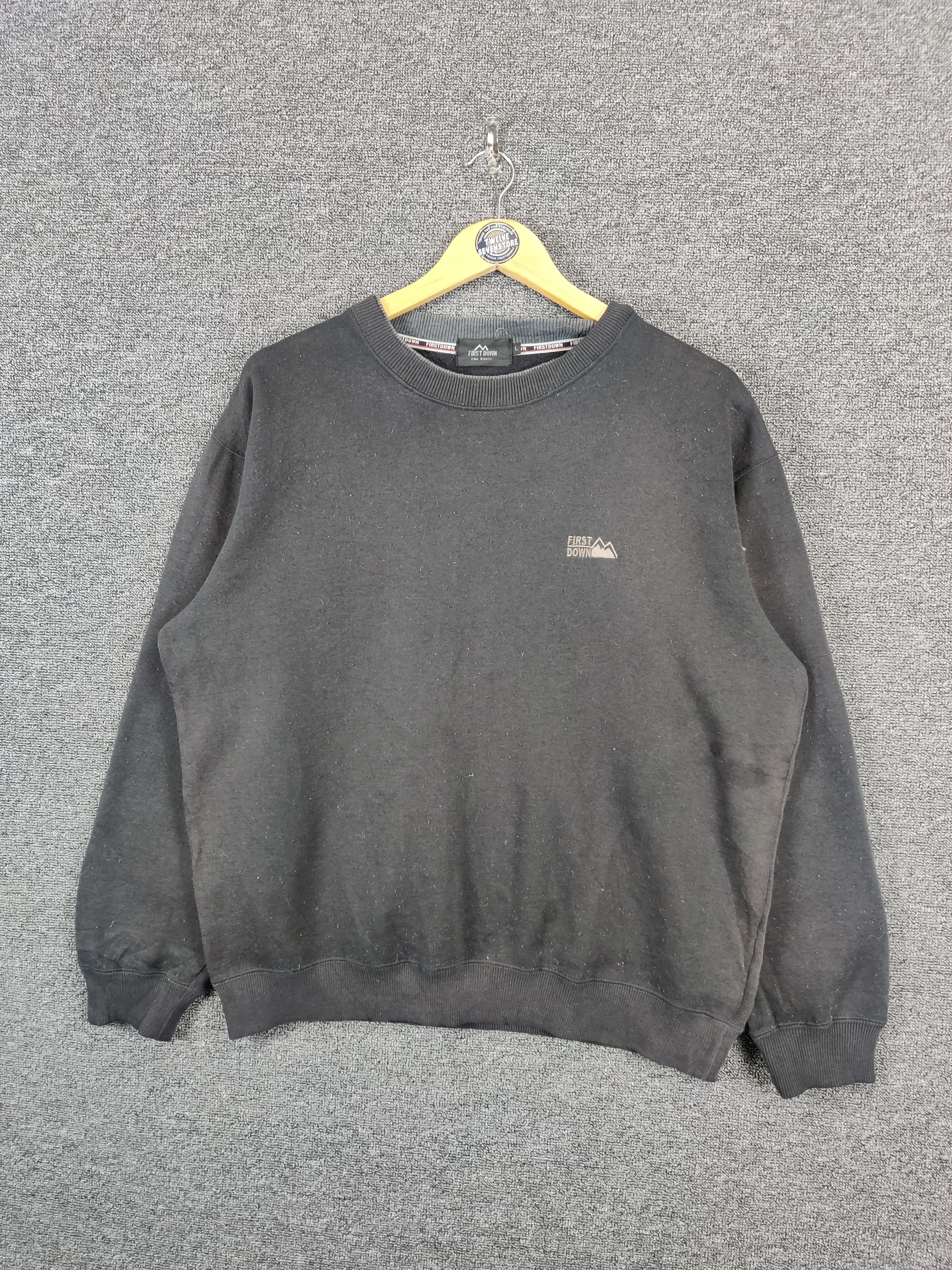 Japanese Brand Vintage Japanese Brand First Down USA Crewneck Sweatshirt Size US L / EU 52-54 / 3 - 2 Thumbnail