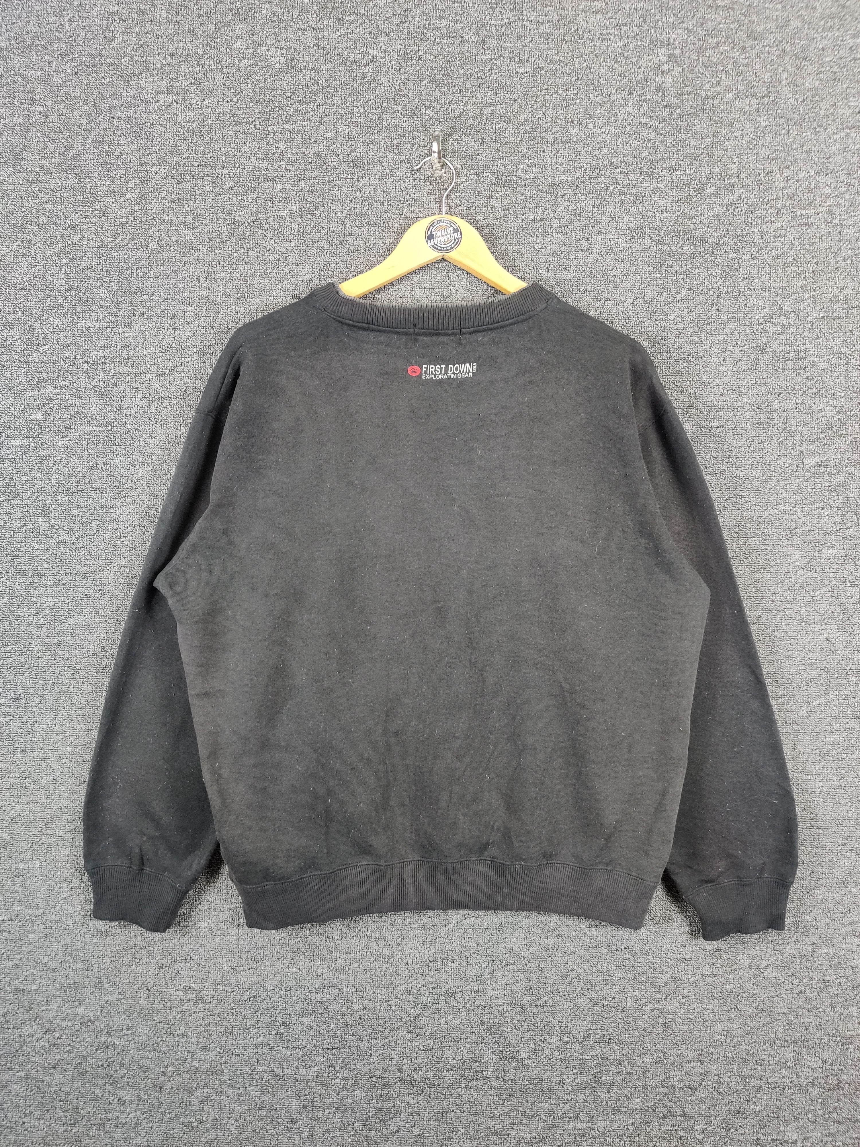 Japanese Brand Vintage Japanese Brand First Down USA Crewneck Sweatshirt Size US L / EU 52-54 / 3 - 10 Thumbnail