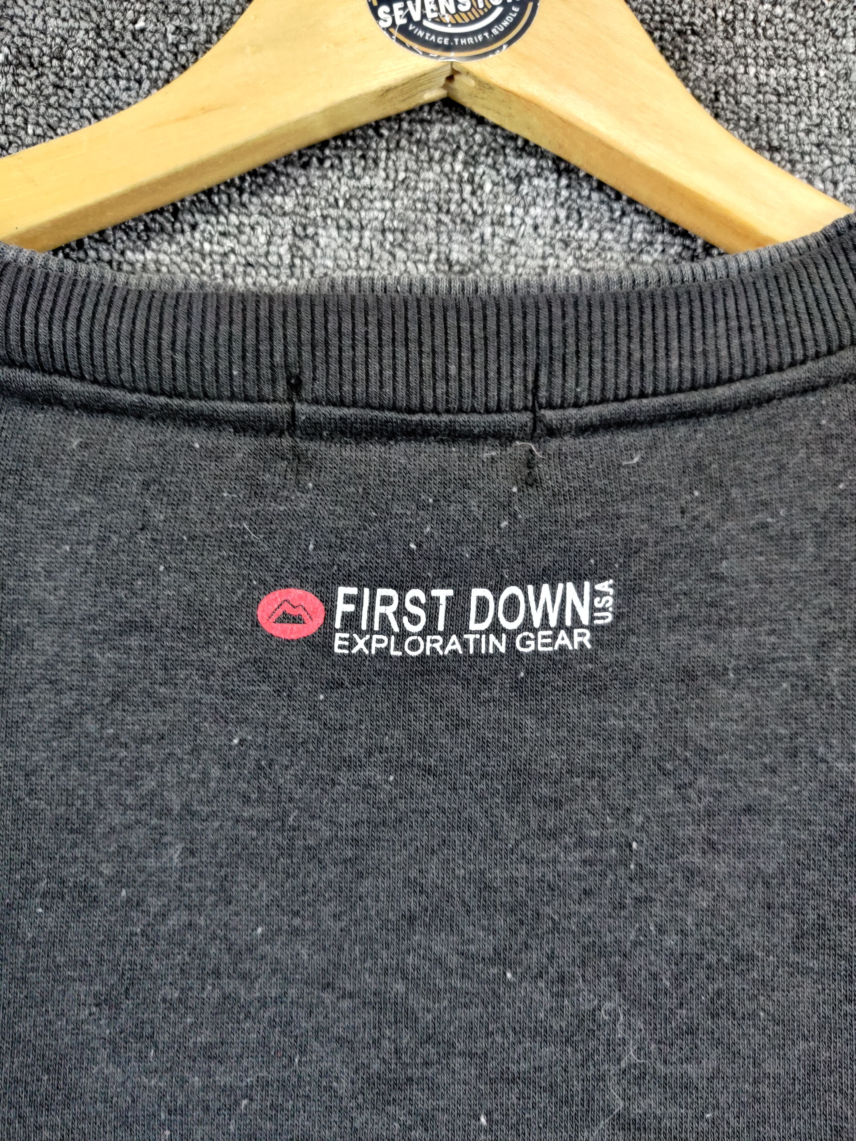 Japanese Brand Vintage Japanese Brand First Down USA Crewneck Sweatshirt Size US L / EU 52-54 / 3 - 9 Thumbnail