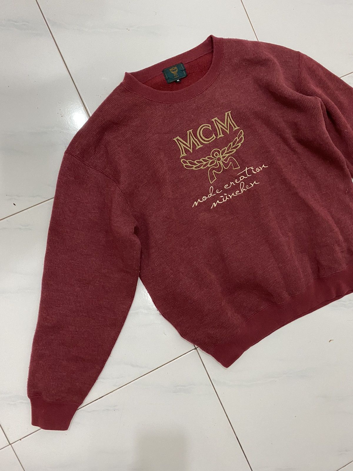 Vintage 90’s MCM Legere Logo Crewneck Size US M / EU 48-50 / 2 - 4 Thumbnail