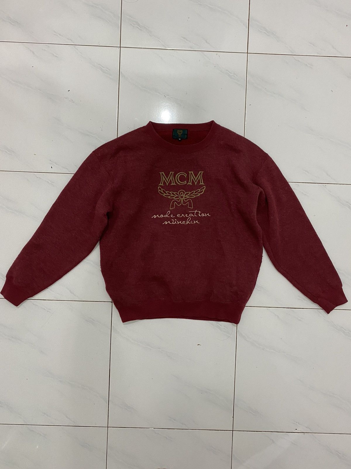 Vintage 90’s MCM Legere Logo Crewneck Size US M / EU 48-50 / 2 - 3 Thumbnail