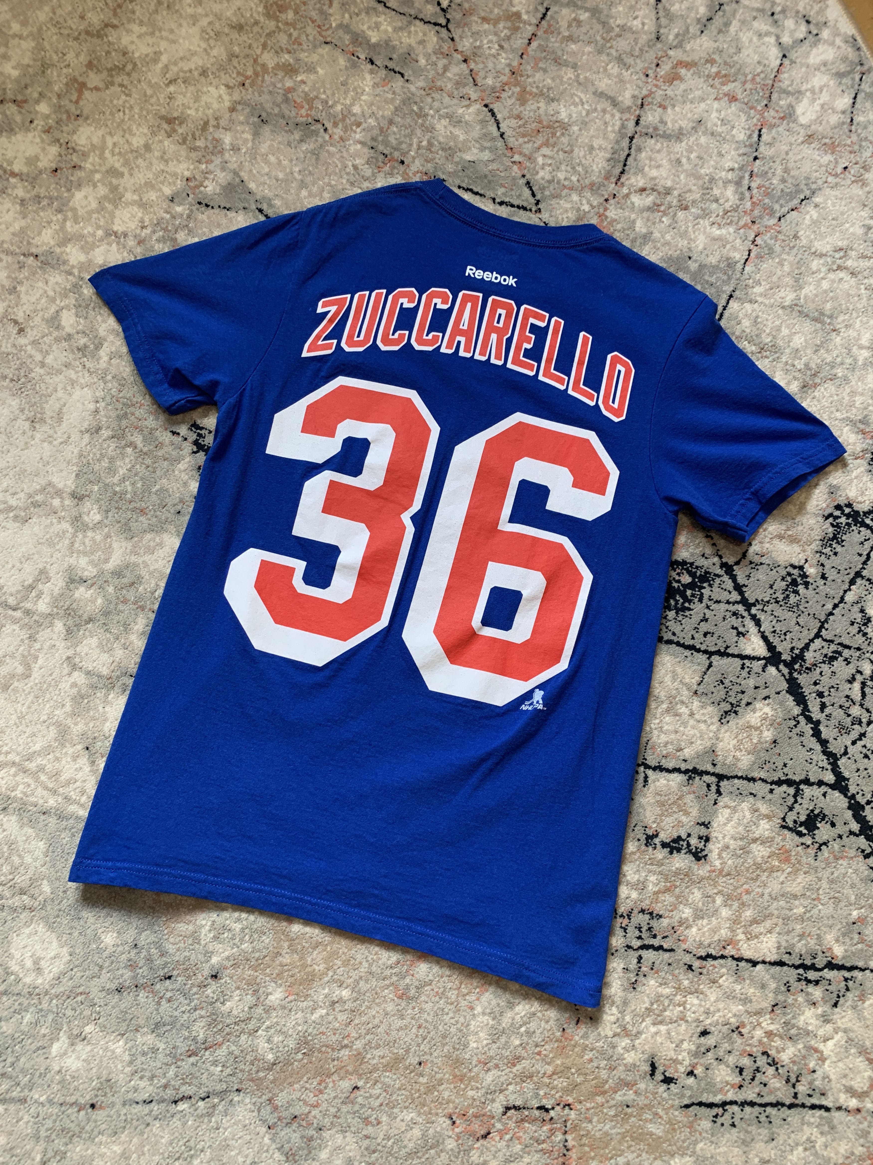 NHL Reebok NHL Rangers Zuccarello 36 Tee Size US S / EU 44-46 / 1 - 1 Thumbnail