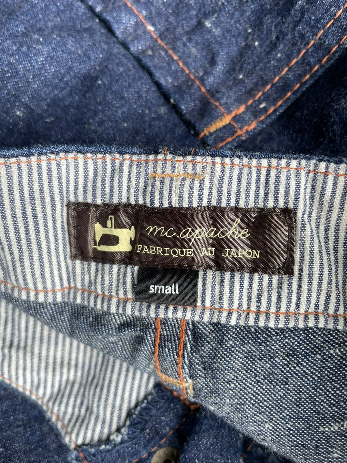 Japanese Brand × Vintage Vintage Mc Apache Denim Size US 32 / EU 48 - 13 Thumbnail
