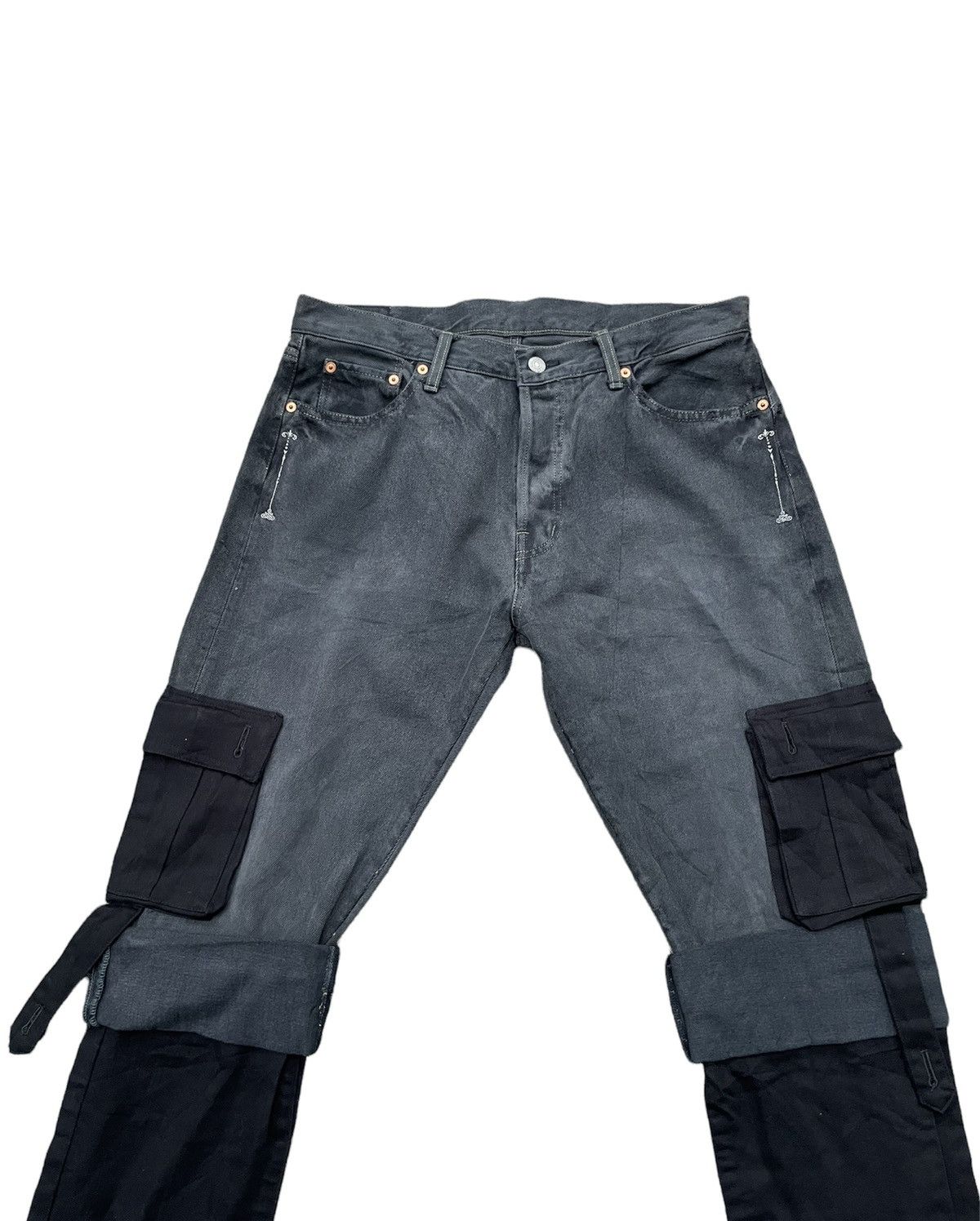 Japanese Brand × Vintage Behaviour Vintage Custom Side Pocket Denim Size US 34 / EU 50 - 4 Thumbnail