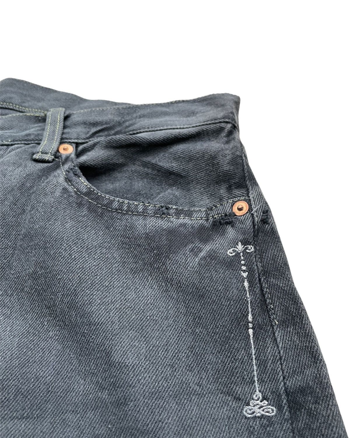 Japanese Brand × Vintage Behaviour Vintage Custom Side Pocket Denim Size US 34 / EU 50 - 8 Thumbnail
