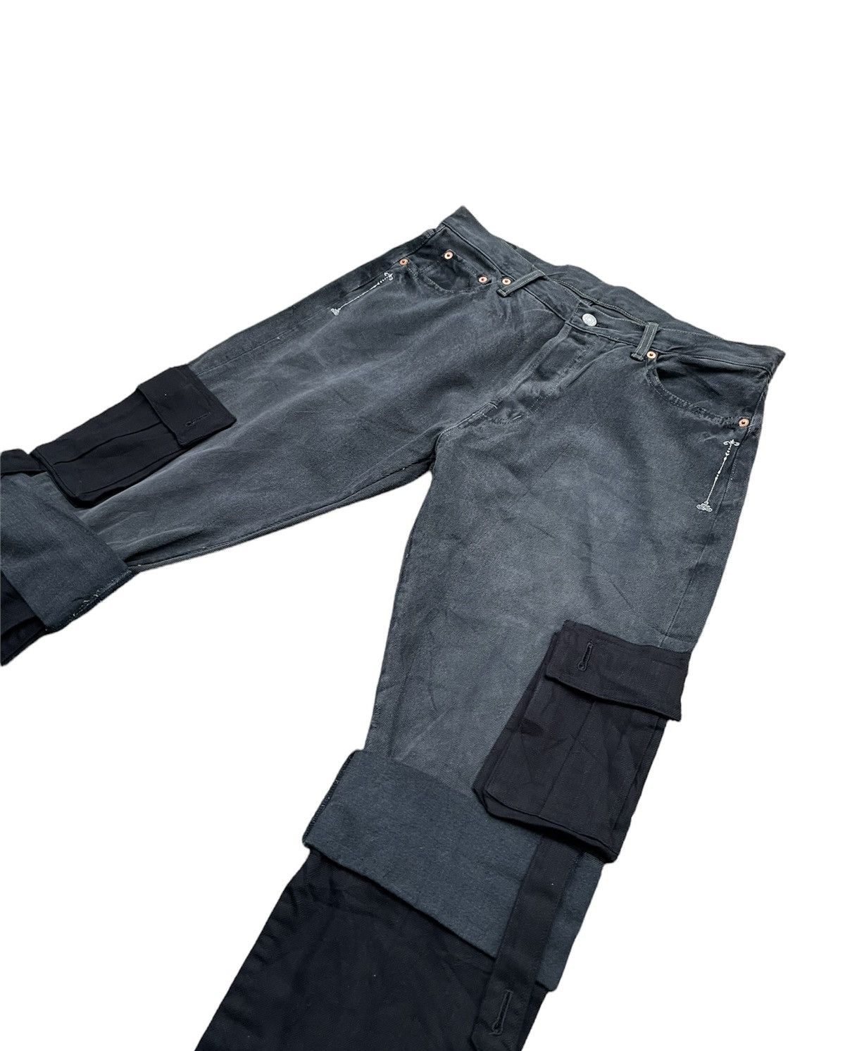 Japanese Brand × Vintage Behaviour Vintage Custom Side Pocket Denim Size US 34 / EU 50 - 3 Thumbnail