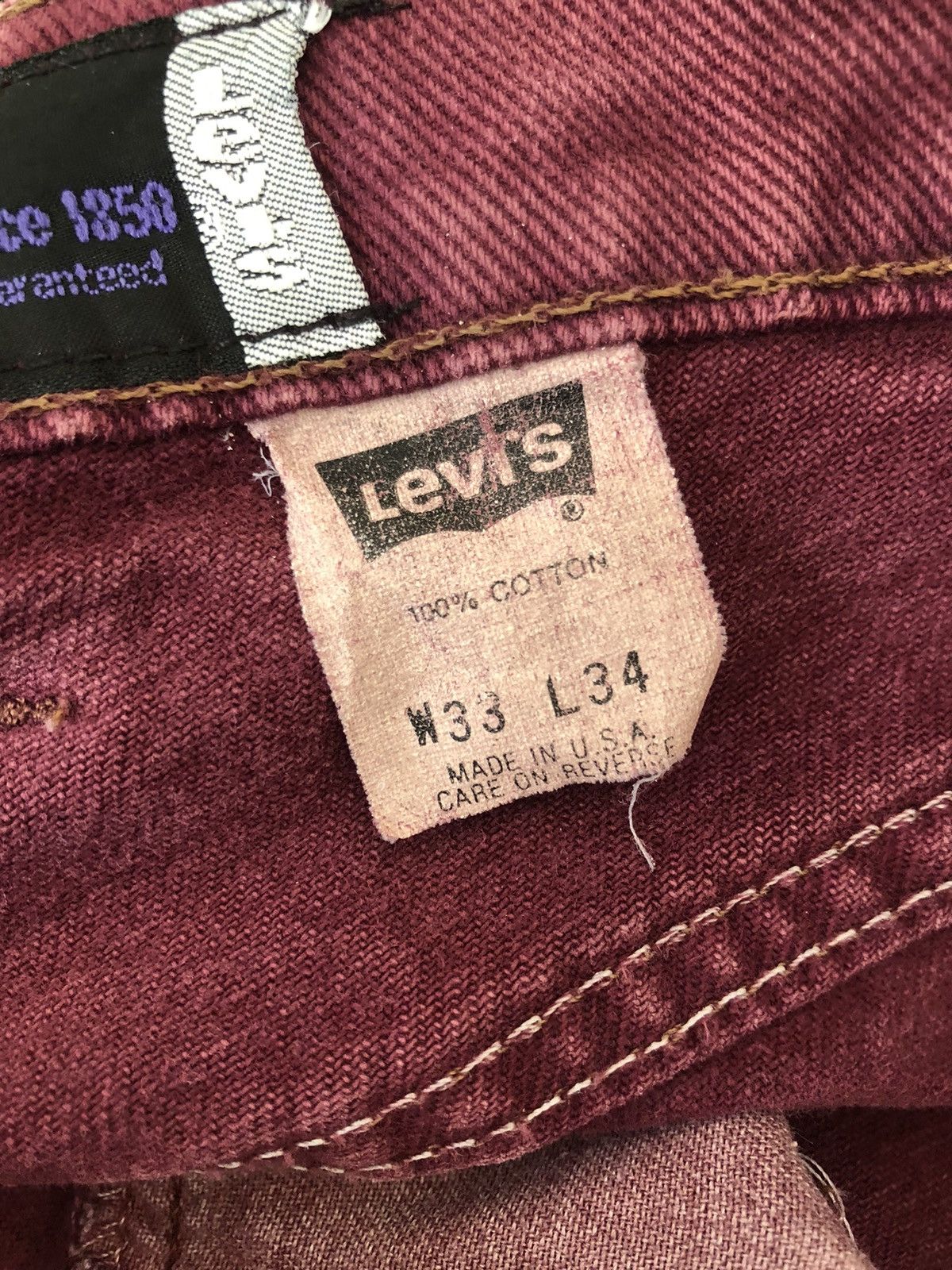 Levi's Vintage 1993 Levi’s Silvertab Baggy Denim Jeans Size US 33 - 24 Thumbnail