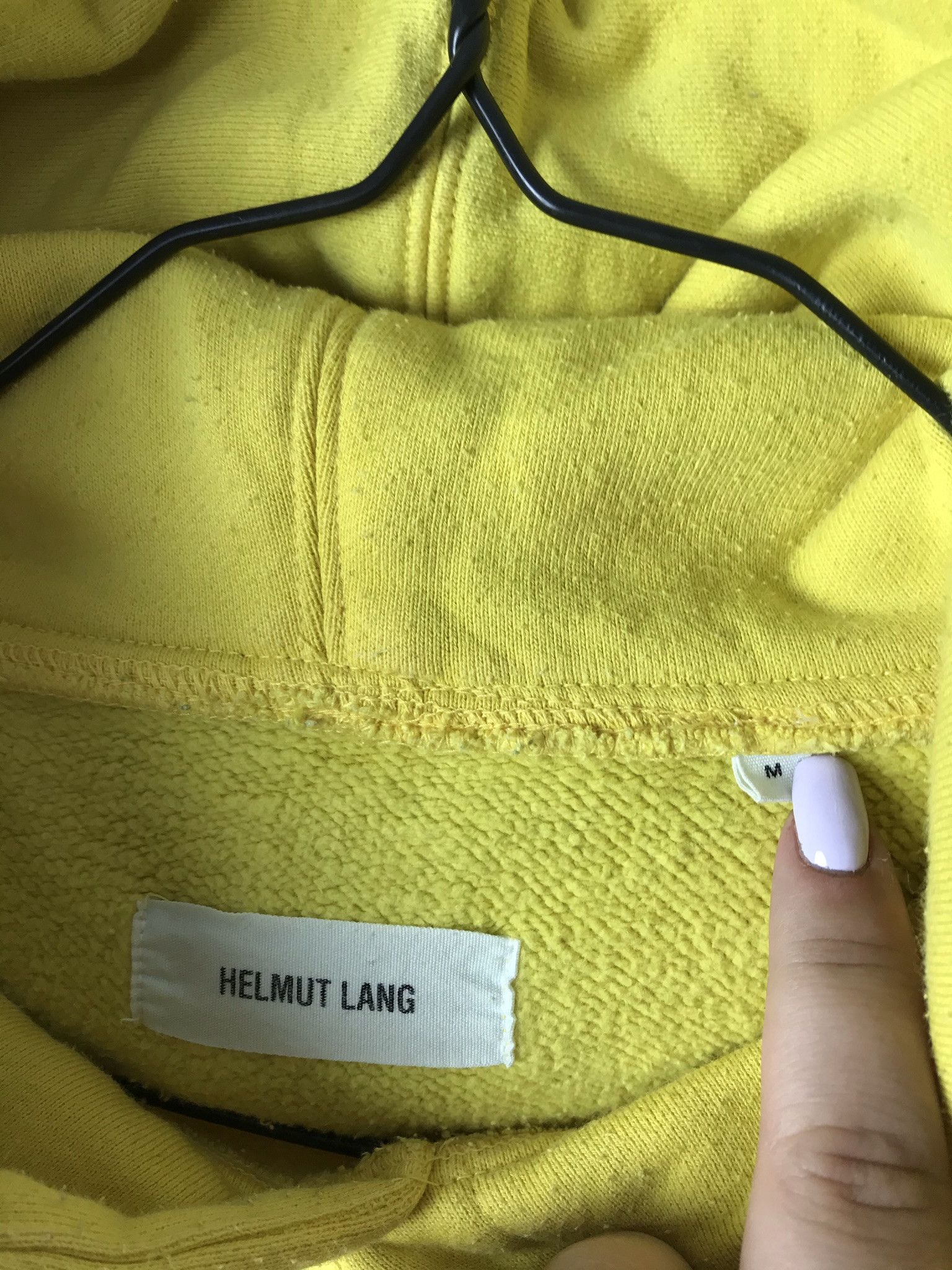 Helmut Lang HELMUT LANG AW17/18 Limited Edition Taxi Hoodie Size US M / EU 48-50 / 2 - 4 Thumbnail