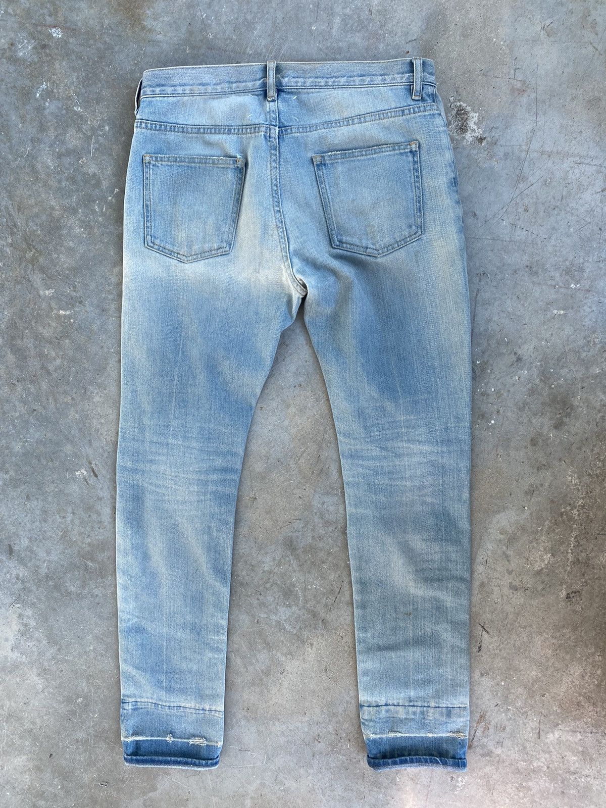 Maison Margiela Archive Maison Margelia Double Hem Denim Blue Jeans Sz. 30 Size US 30 / EU 46 - 3 Thumbnail